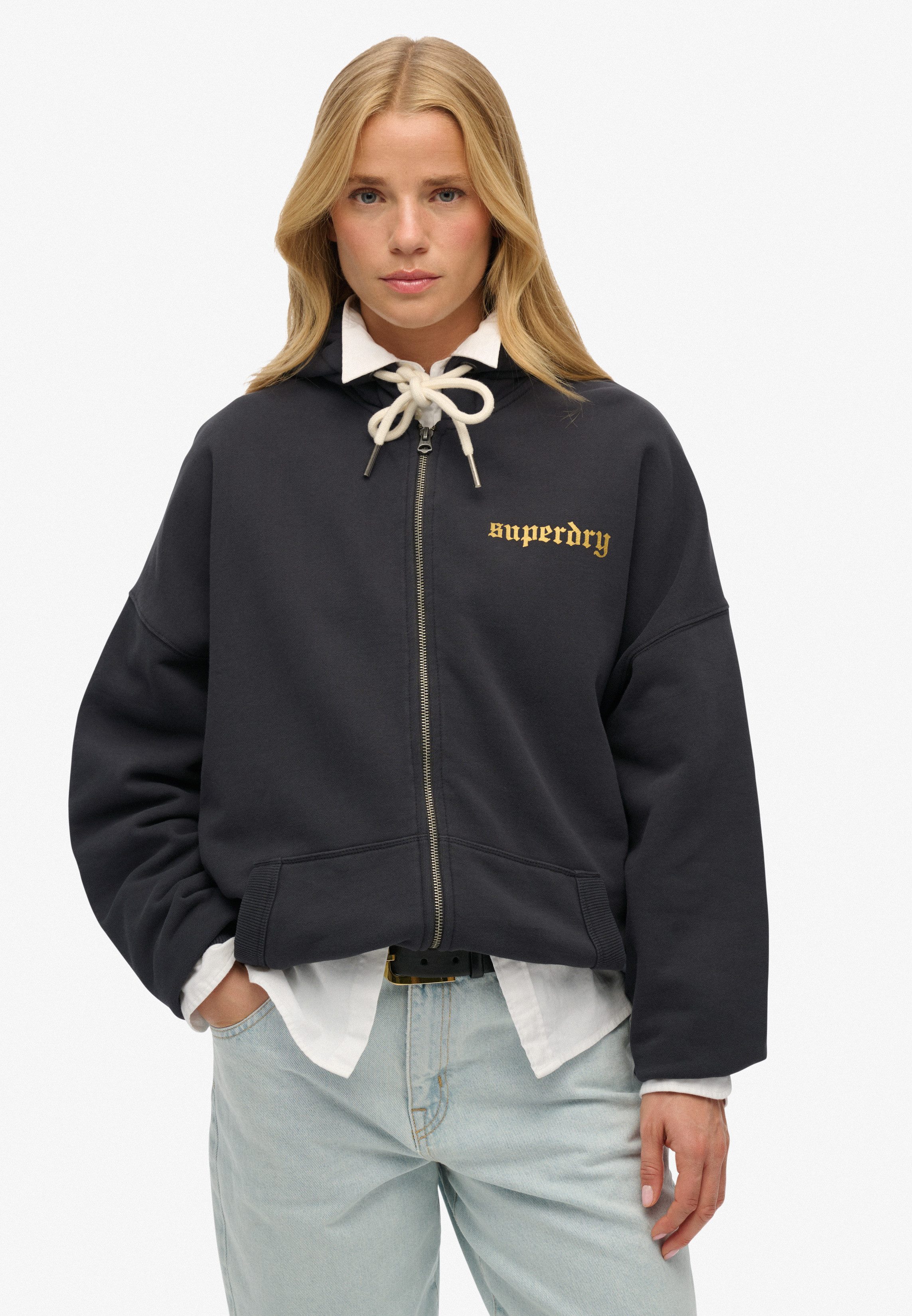 Superdry Kapuzensweatjacke OLD SCHOOL TATTOO OS