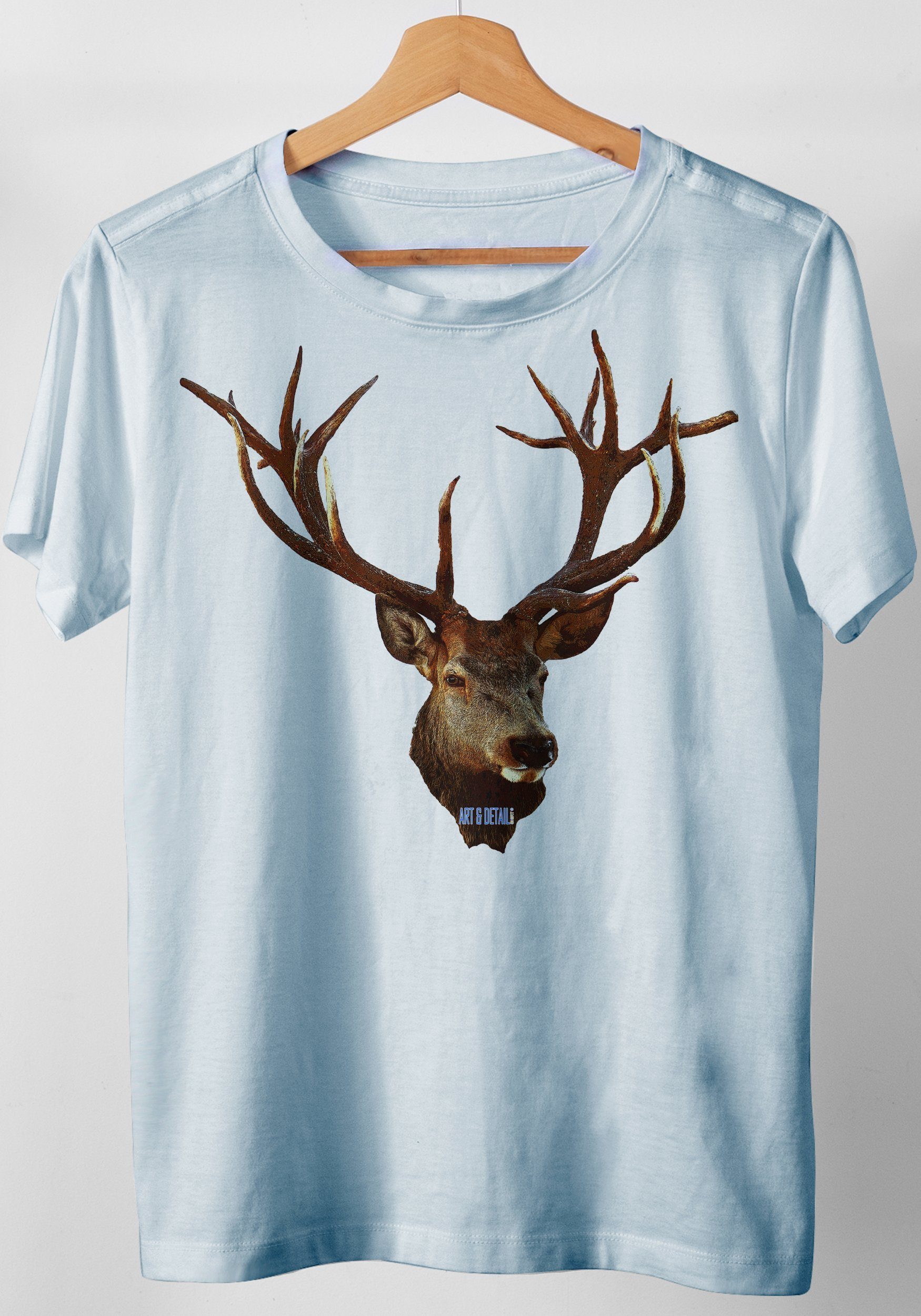 Art & Detail Shirt T-Shirt Hirsch