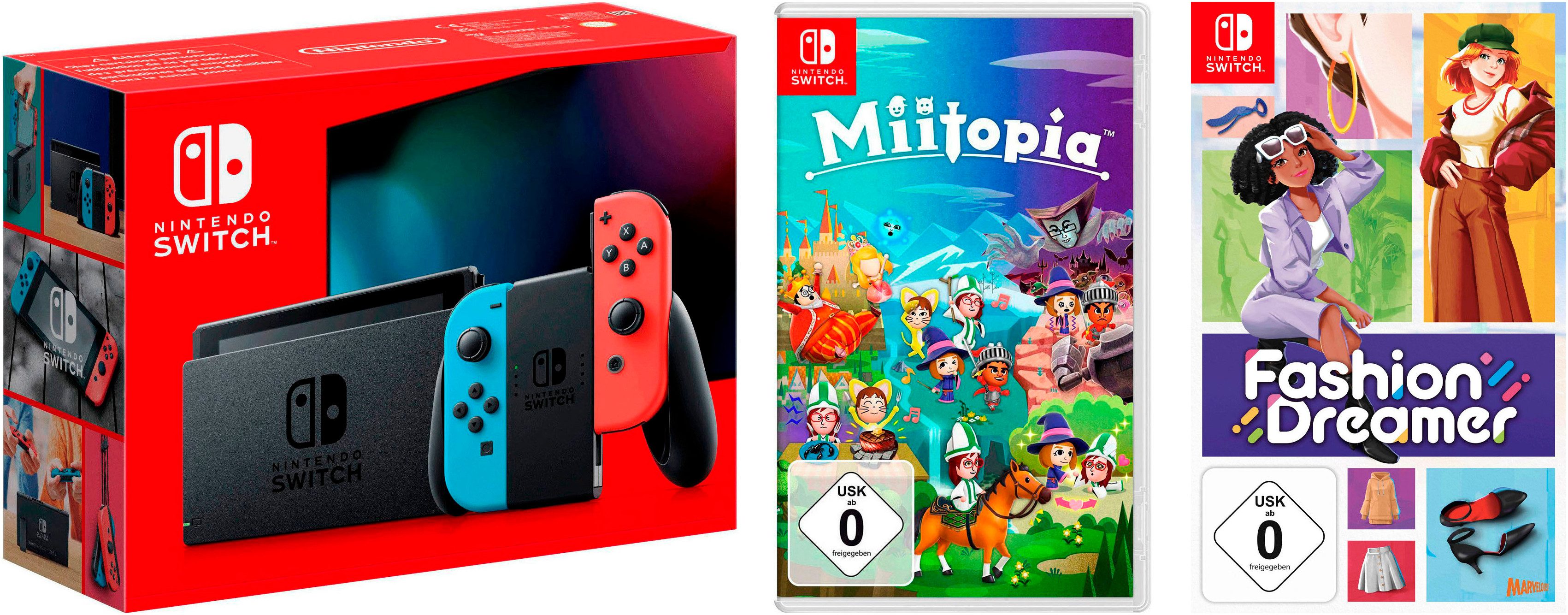 Nintendo Switch Switch r/b inkl. Fashion