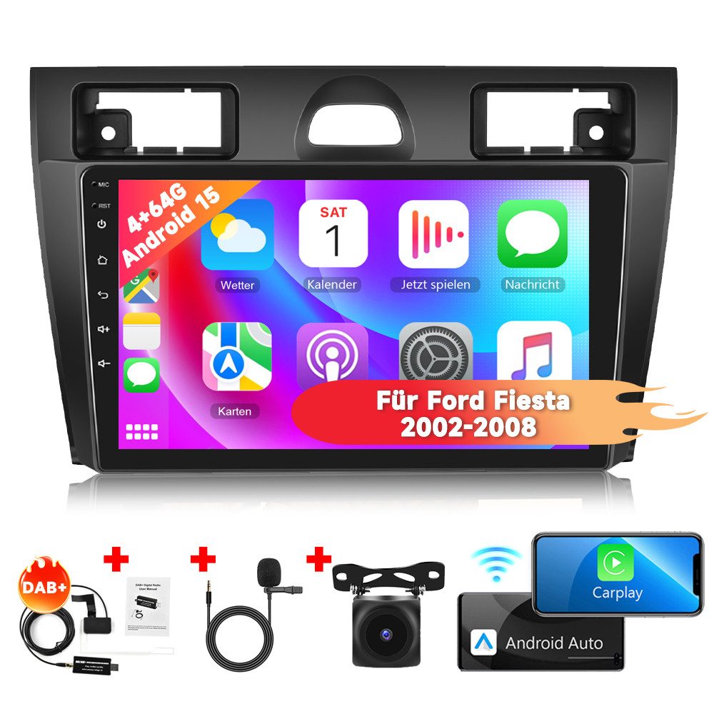 Hikity 9' Android 15 Autoradio Für