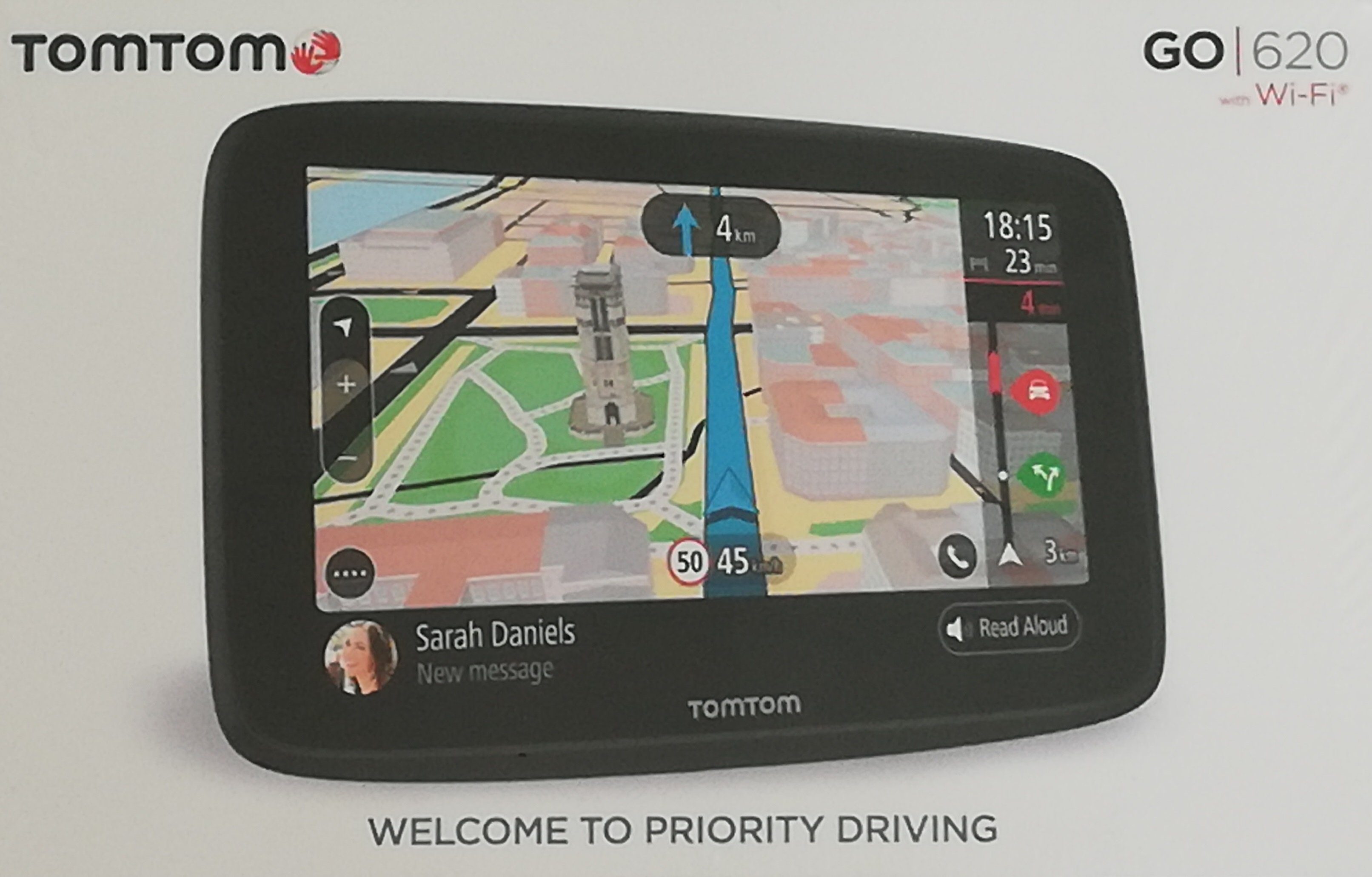 TomTom GO 620 6 zoll PKW-Navigationsgerät