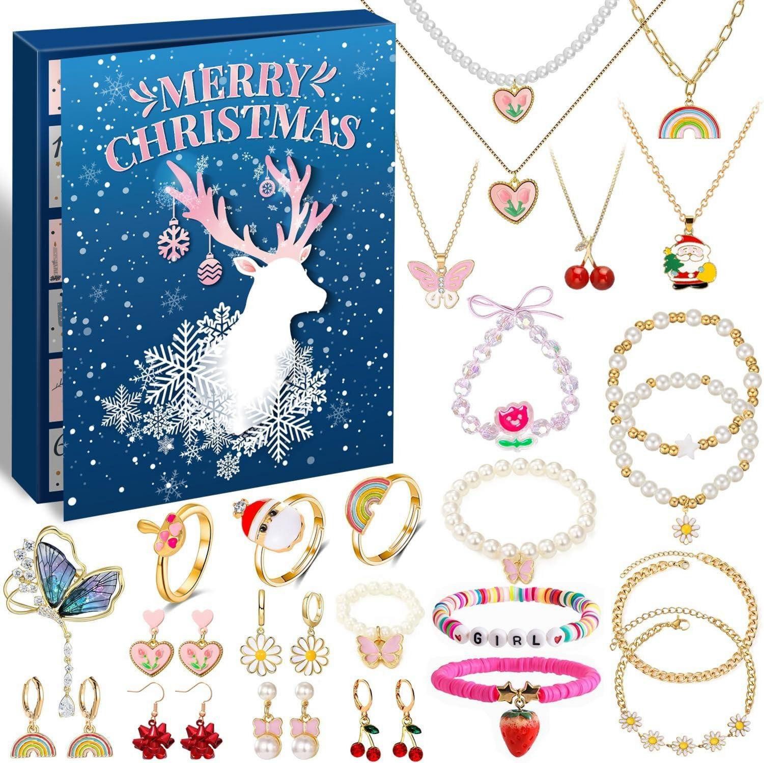 LuxusKollektion Schmuck-Adventskalender Adventskalender Schmuck Teenager Mädchen