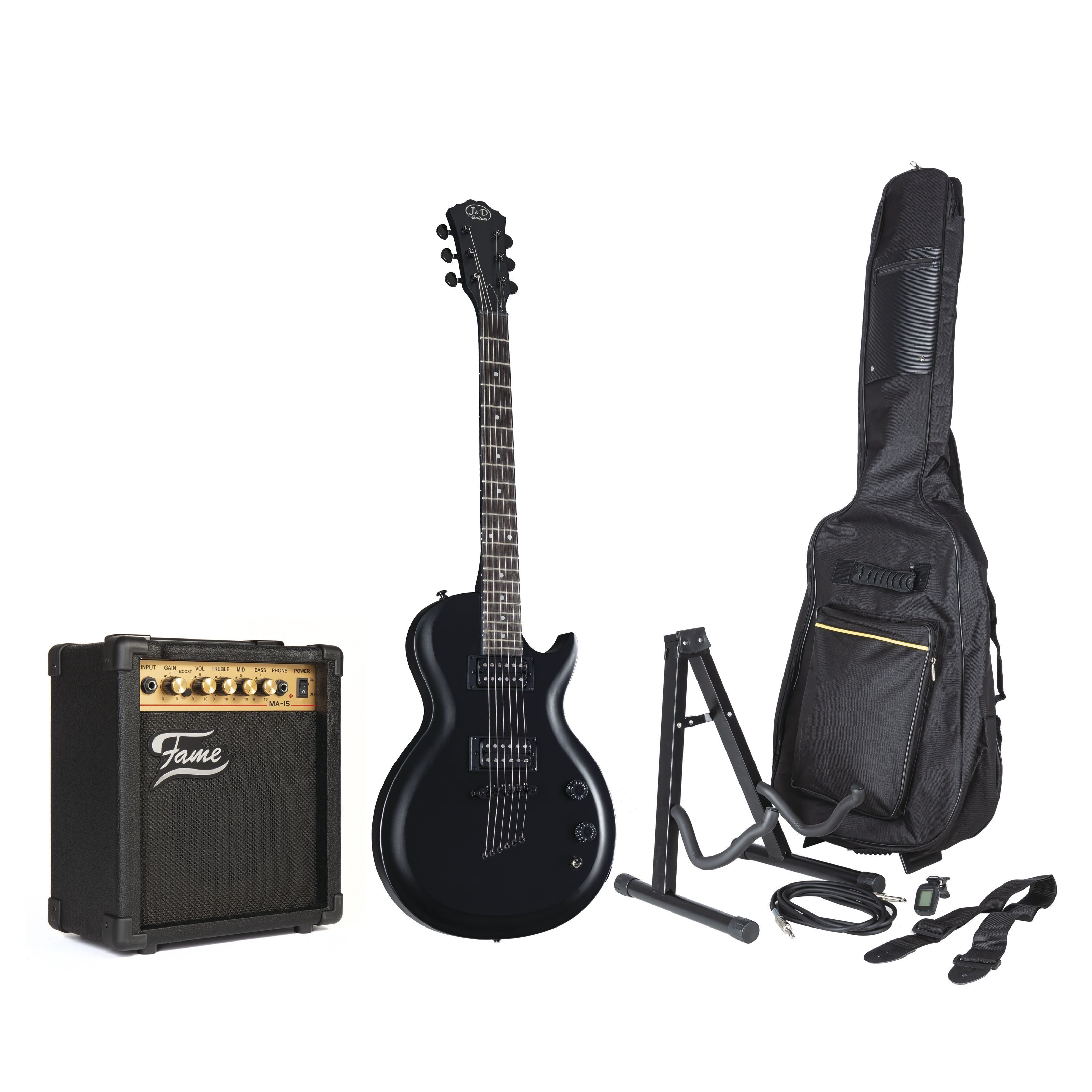 J & D E-Gitarre, E-Gitarren, E-Gitarren-Sets,