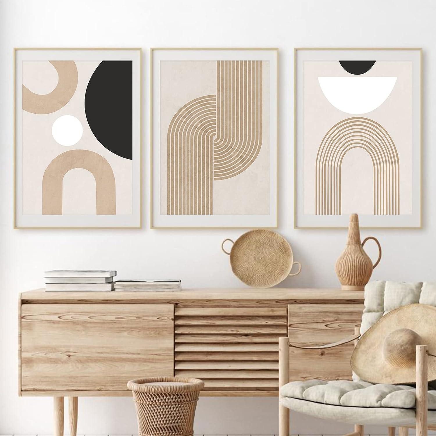 Trayosin Poster 3er Poster Set Moderne