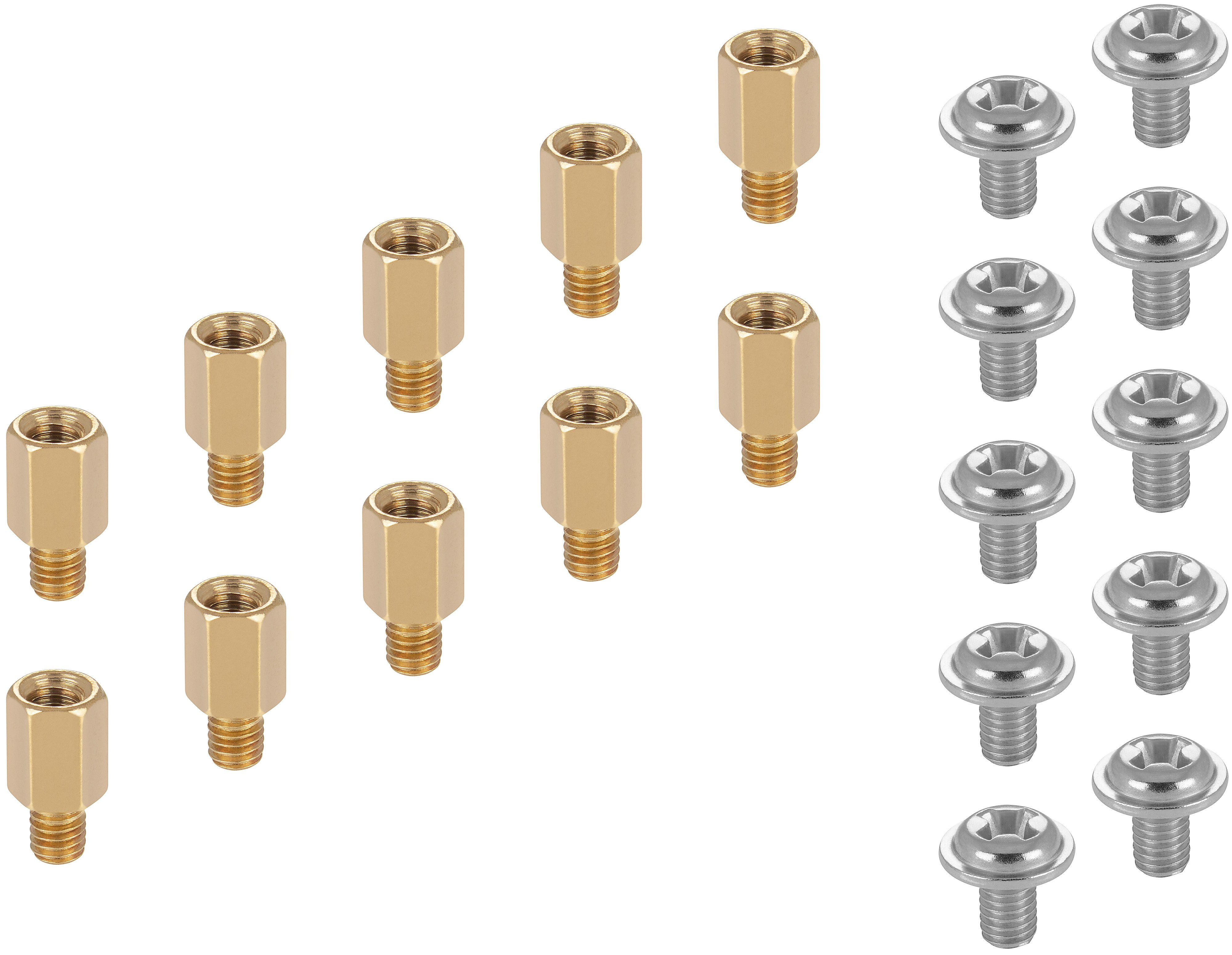 Poppstar Schrauben-Set, PC Schrauben Set (f.