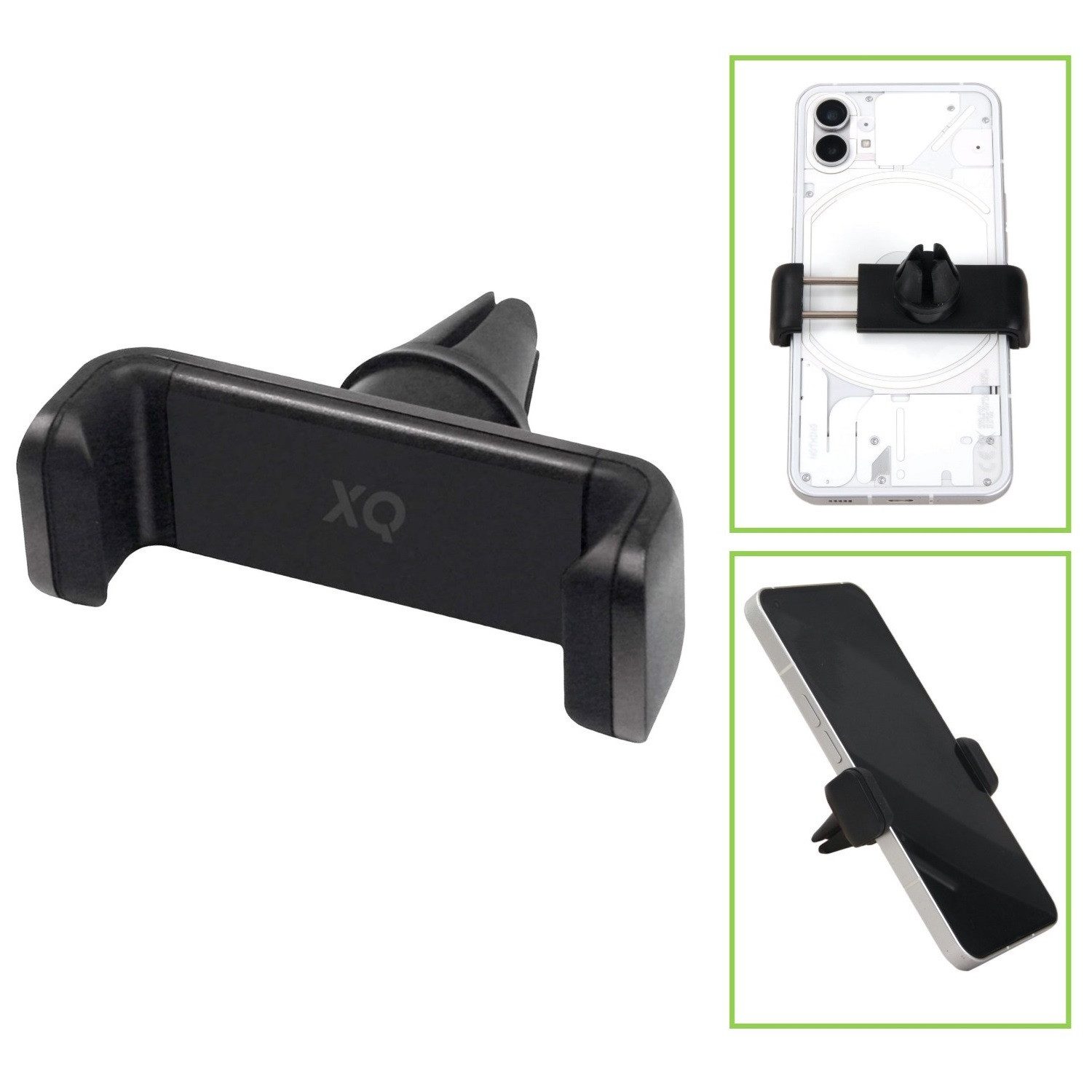 XQISIT Handy-Halterung Handy-Halterung Auto Navi KFZ
