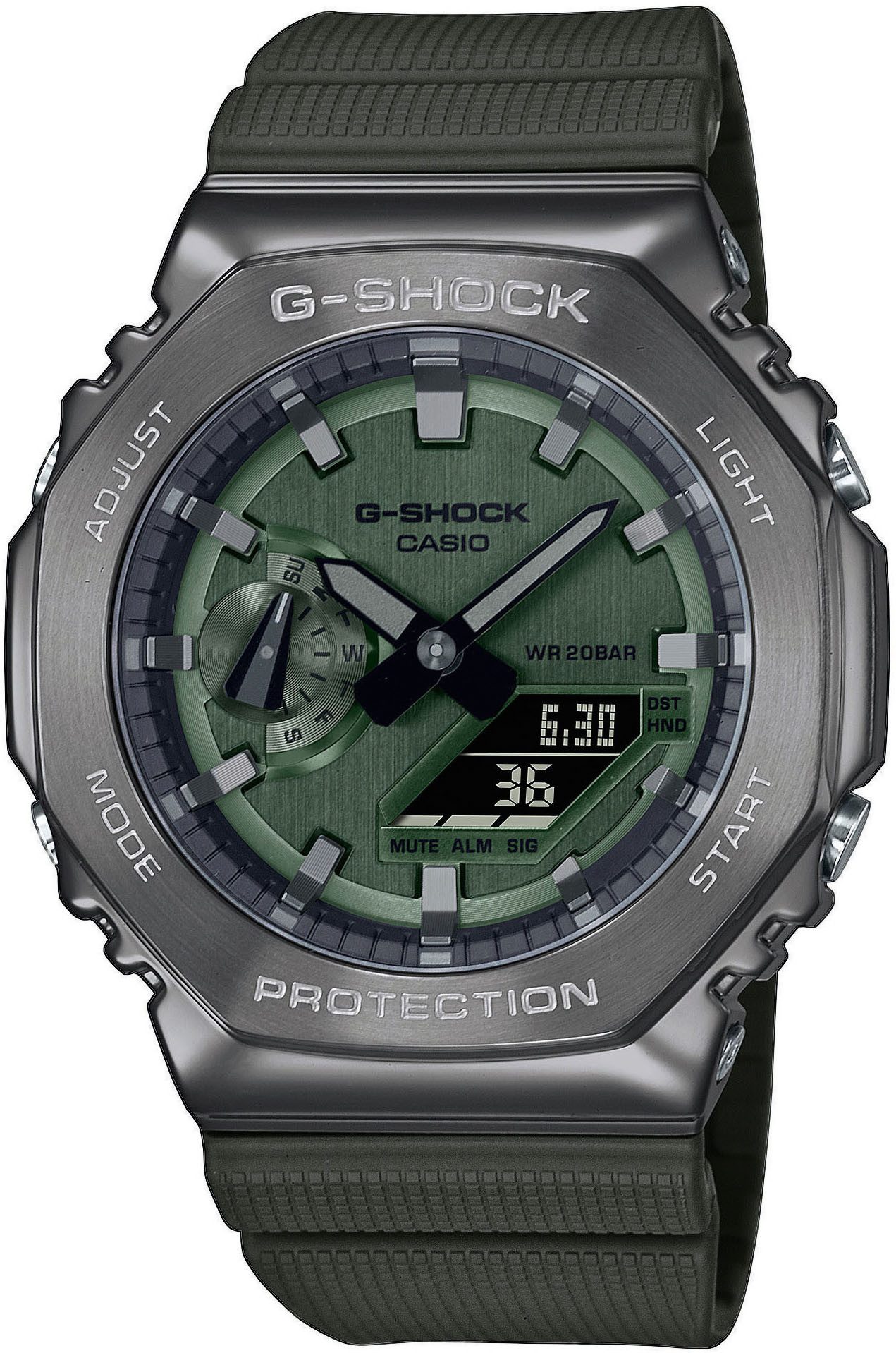CASIO G-SHOCK Chronograph GM-2100B-3AER, Quarzuhr,Armbanduhr,Herrenuhr,digital, bis