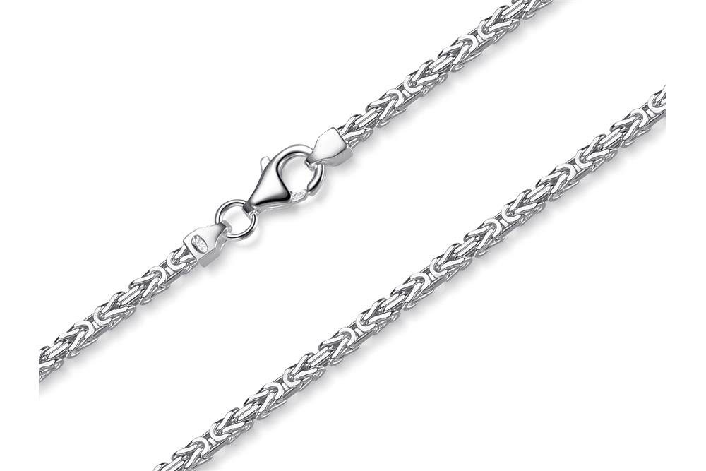 Silberkettenstore Silberkette Königskette 3mm - 925