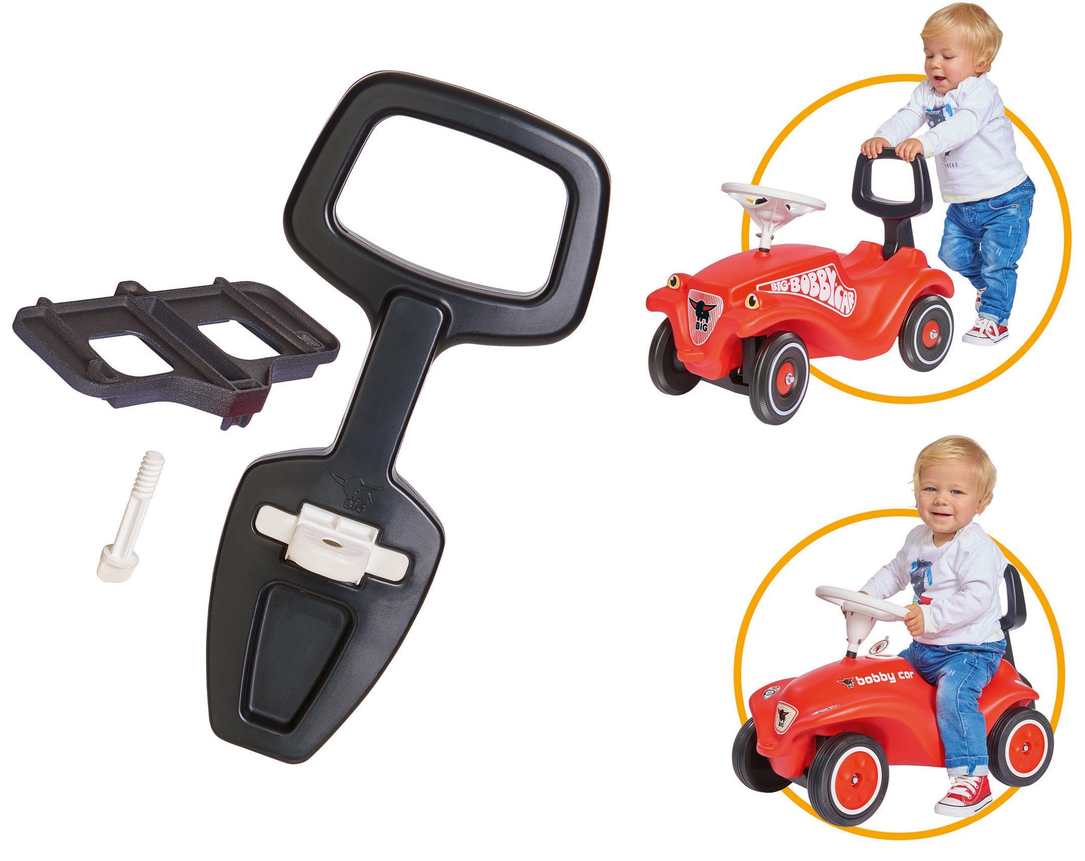 BIG Kinderfahrzeug Lauflernhilfe BIG Bobby Car