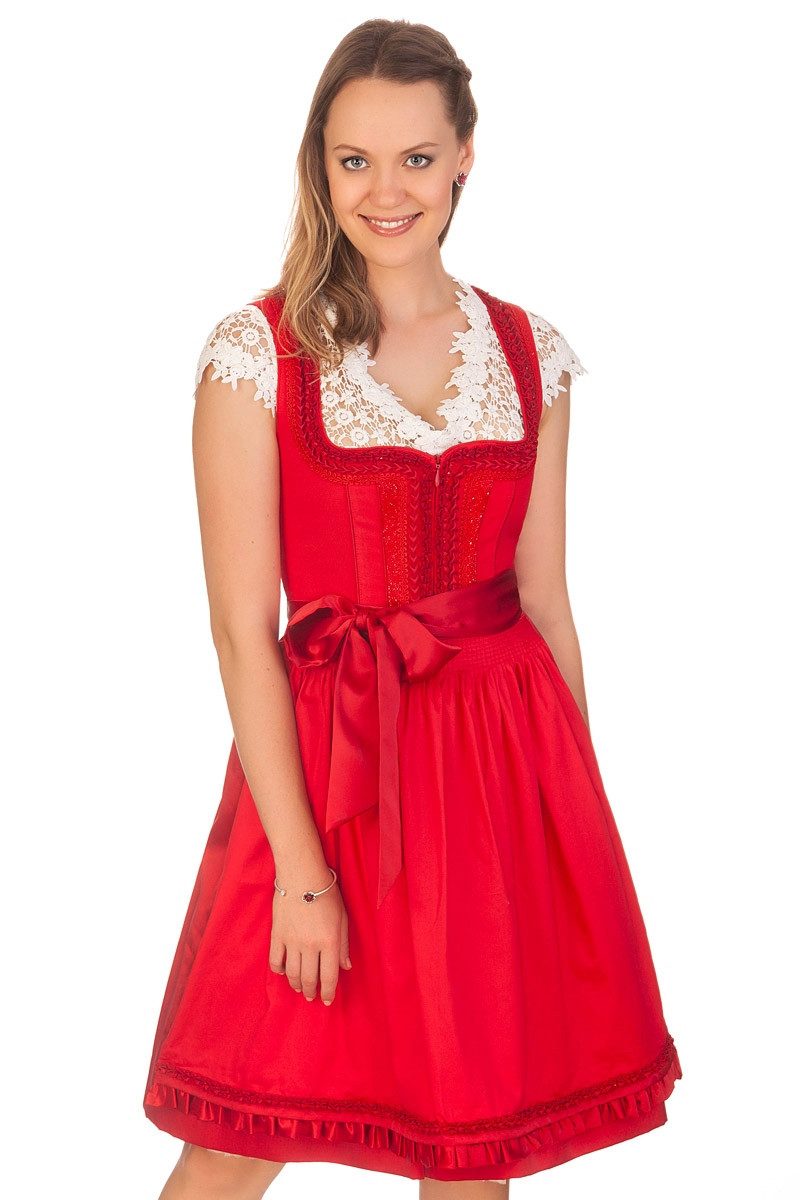 KRÜGER COLLECTION Dirndl Midi Dirndl 2tlg.