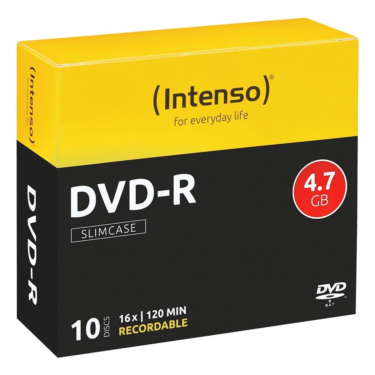 Intenso DVD-Rohling DVD-R, 4,7 GB