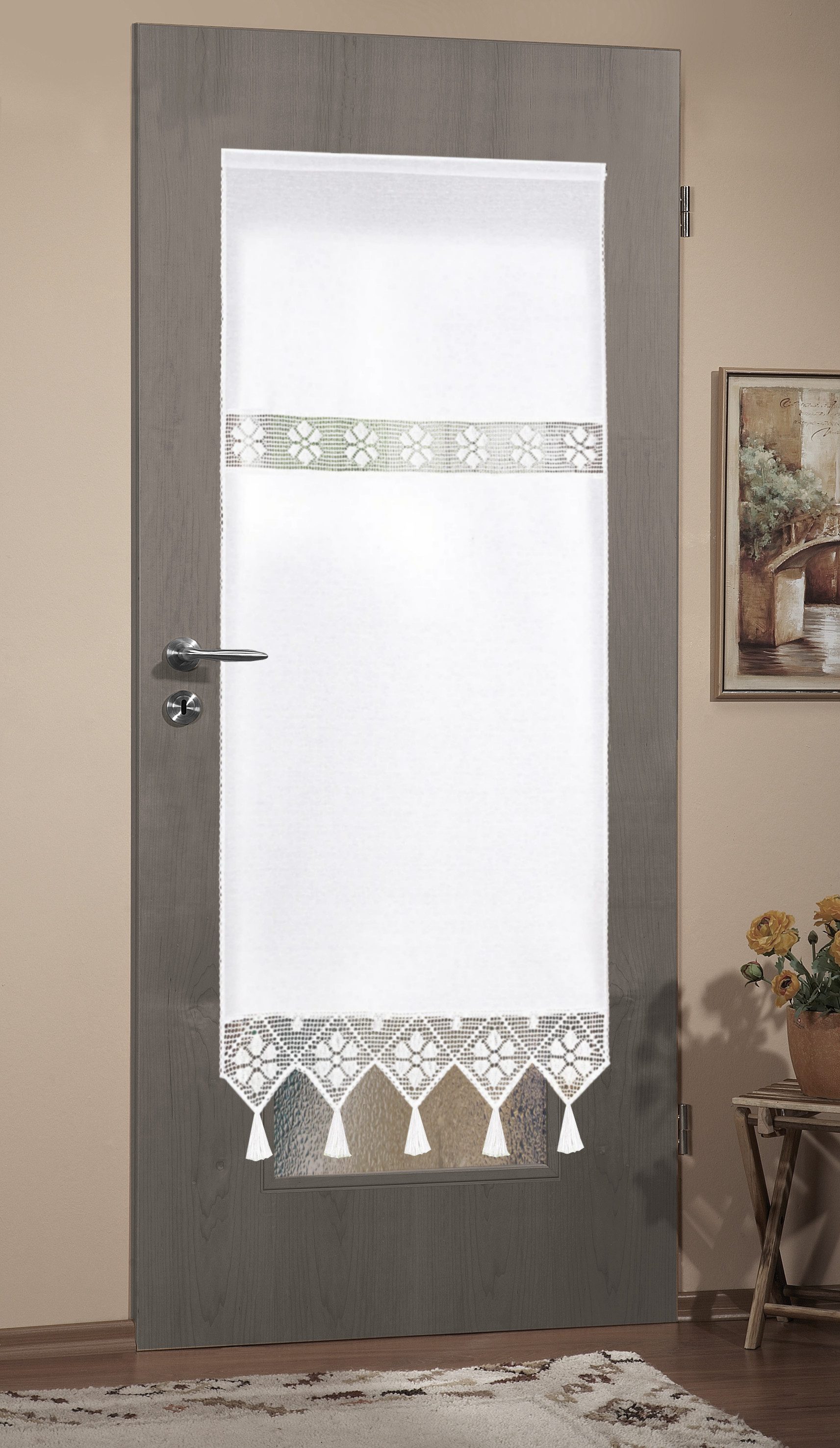 HOME WOHNIDEEN Türvorhang TONI, Stangendurchzug (1