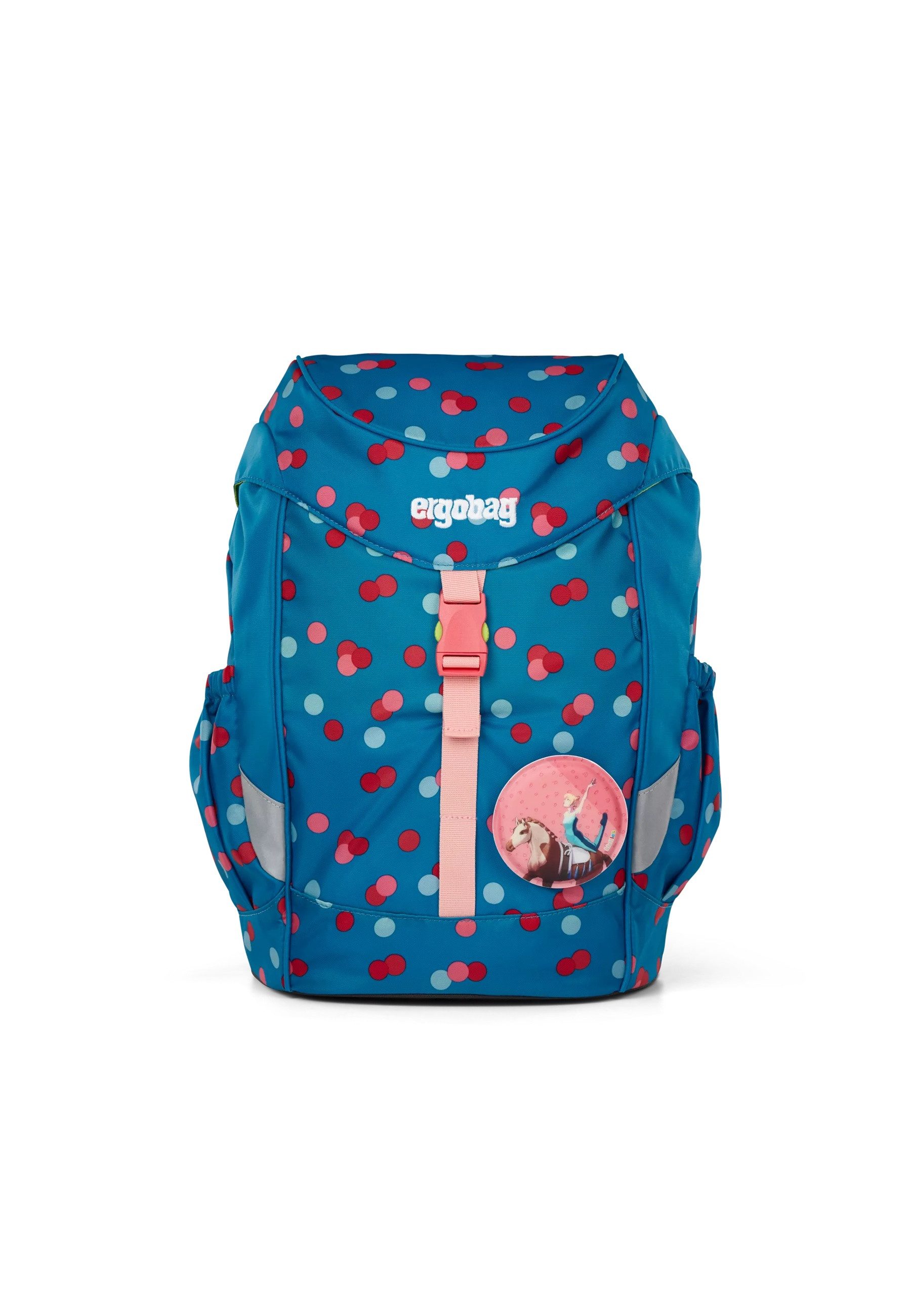 ergobag Kinderrucksack mini, aus 16 recycelten