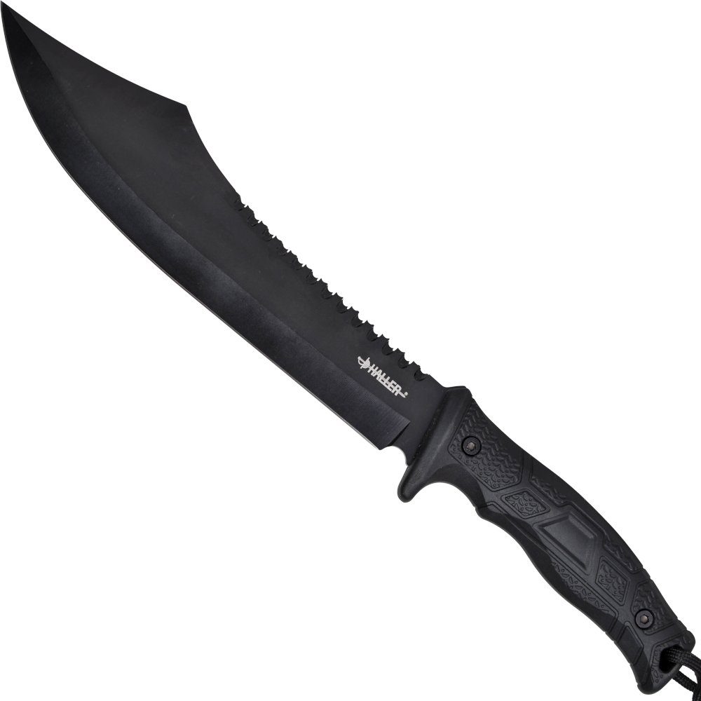 Haller Messer Machete Buschmesser rostfrei schwarz