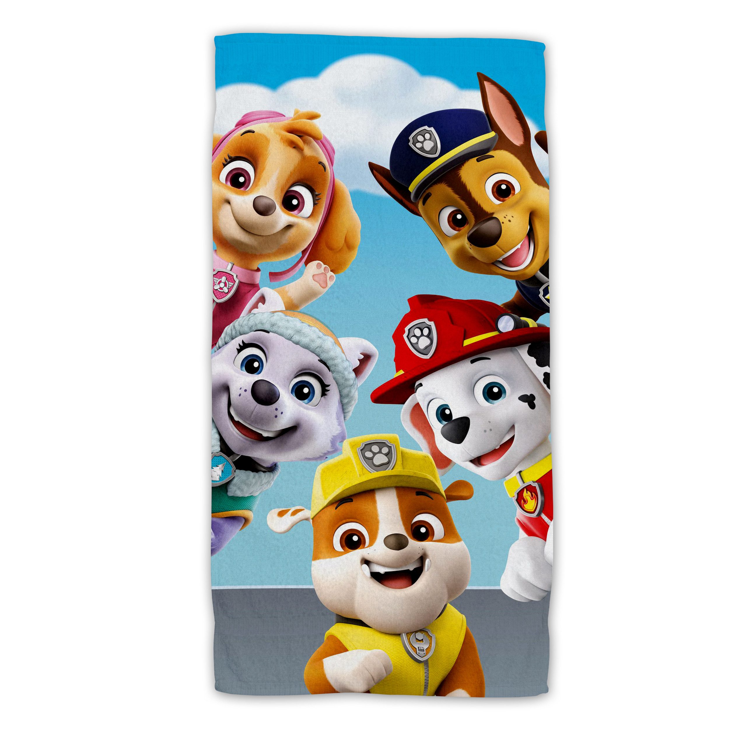 PAW PATROL Strandtuch Baumwolle Strandtuch Frottee