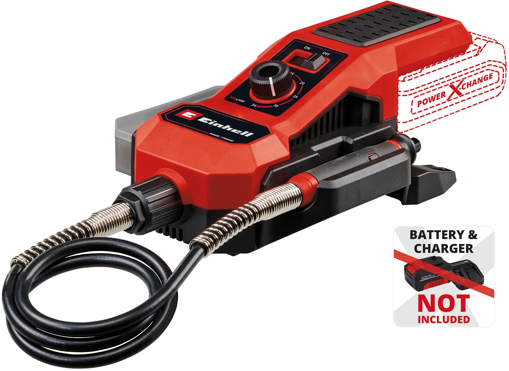 Einhell Akku-Multischleifer Akku-Schleif-/Gravur-Werkzeug TE-MT 18/34 Li-Solo,