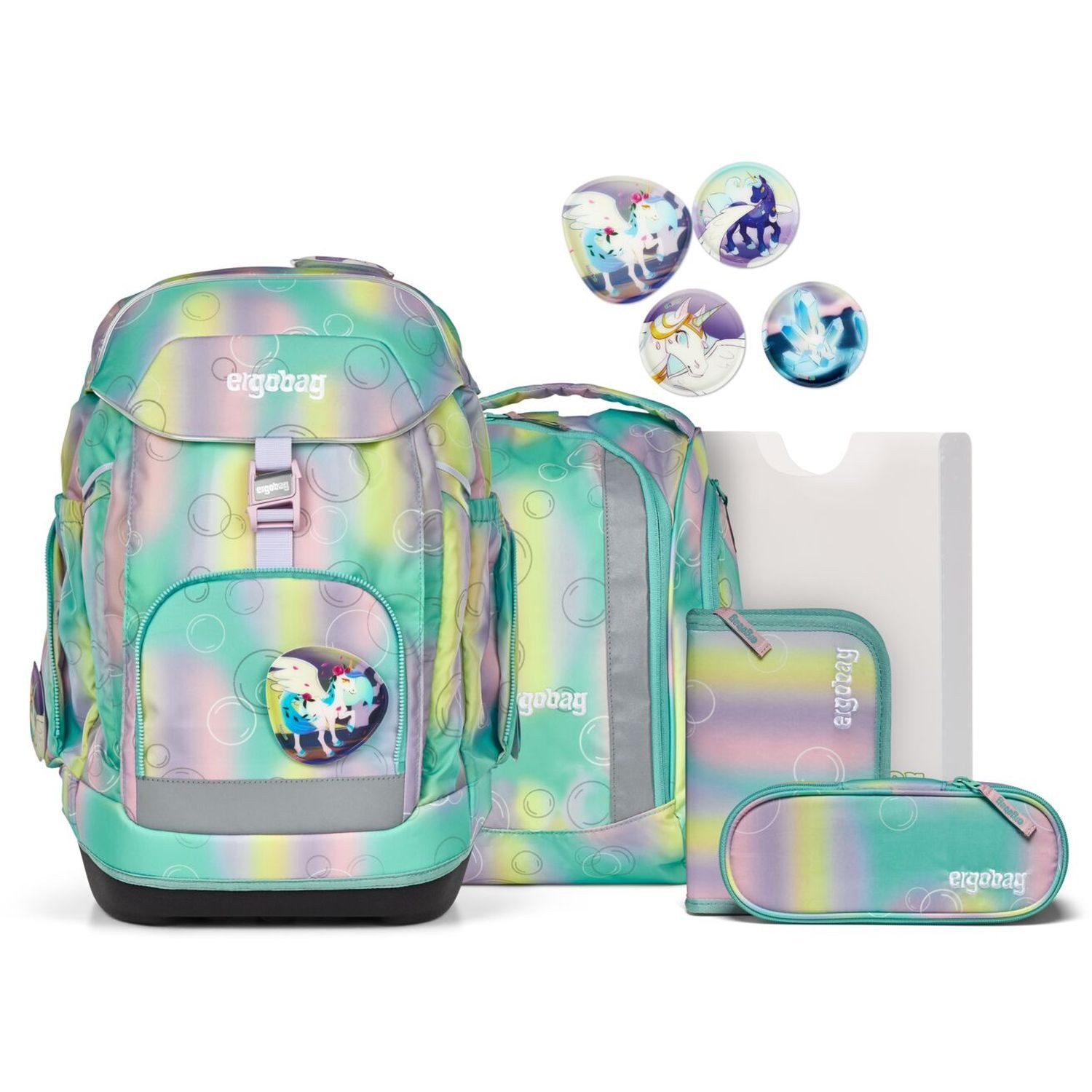 ergobag Schulranzen ergobag Maxi Schulrucksack Set
