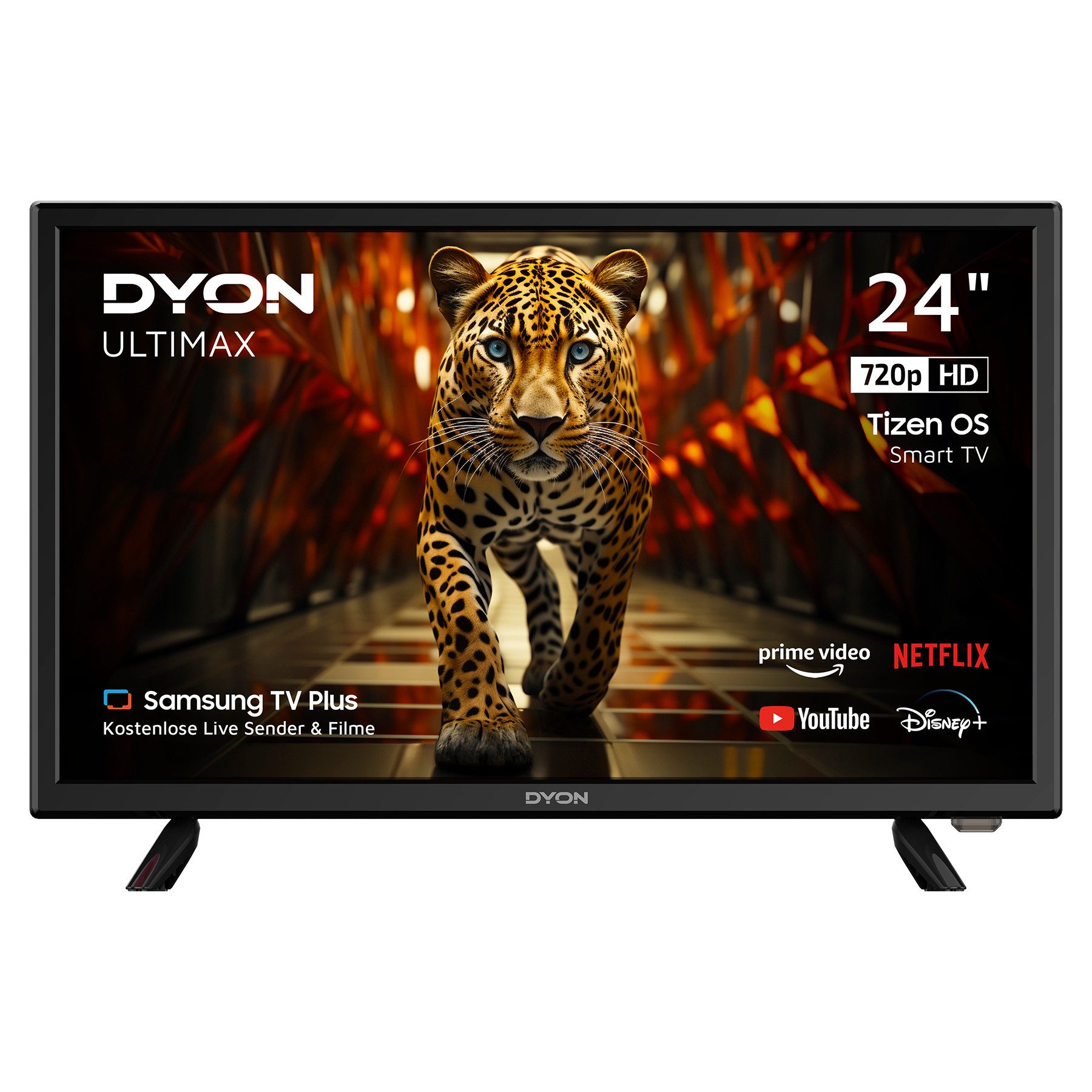 Dyon Ultimax 24H-TI-W LED-Fernseher (60 cm/24