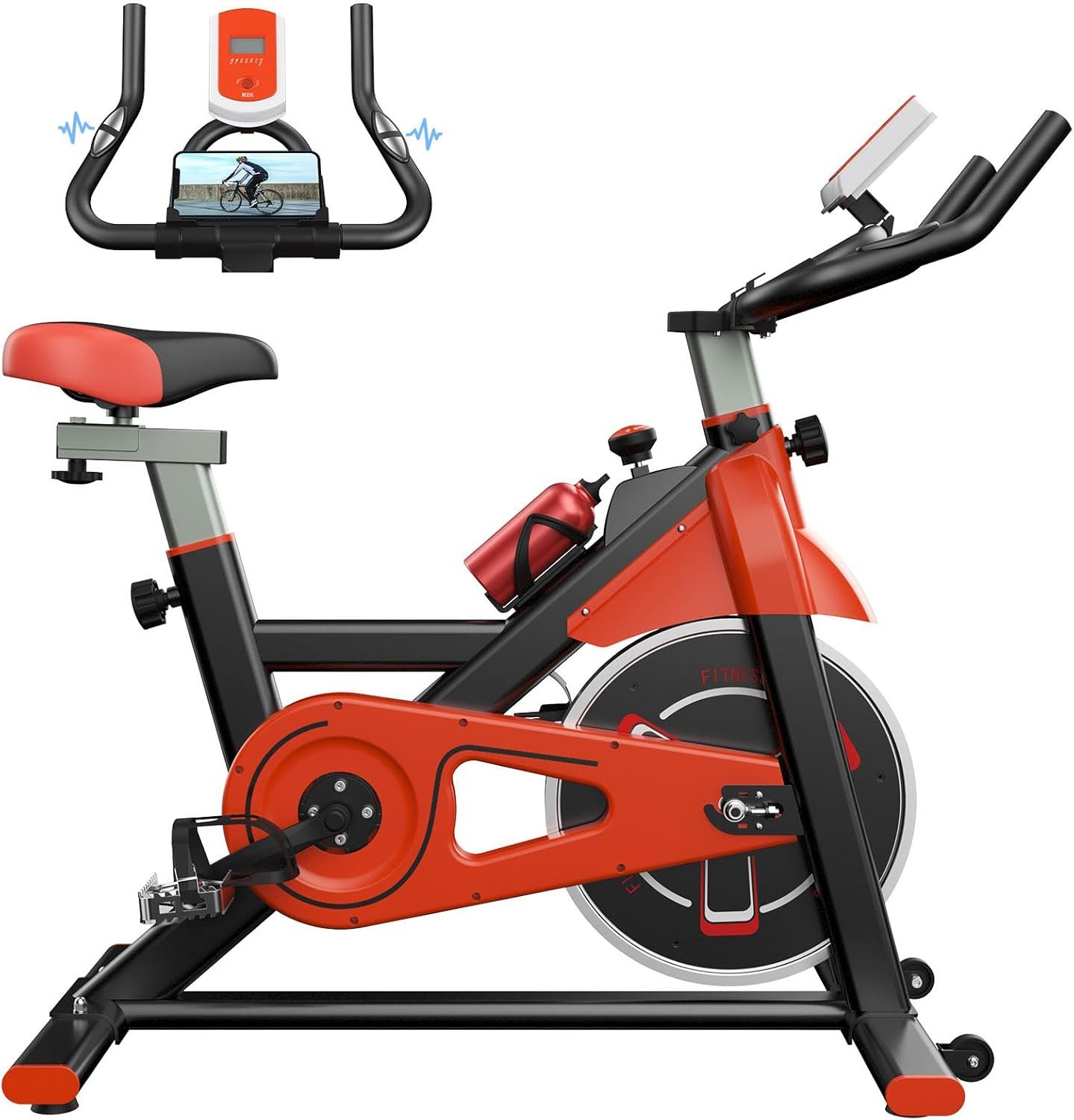 BIGZZIA Heimtrainer Fahrrad für Zuhause -