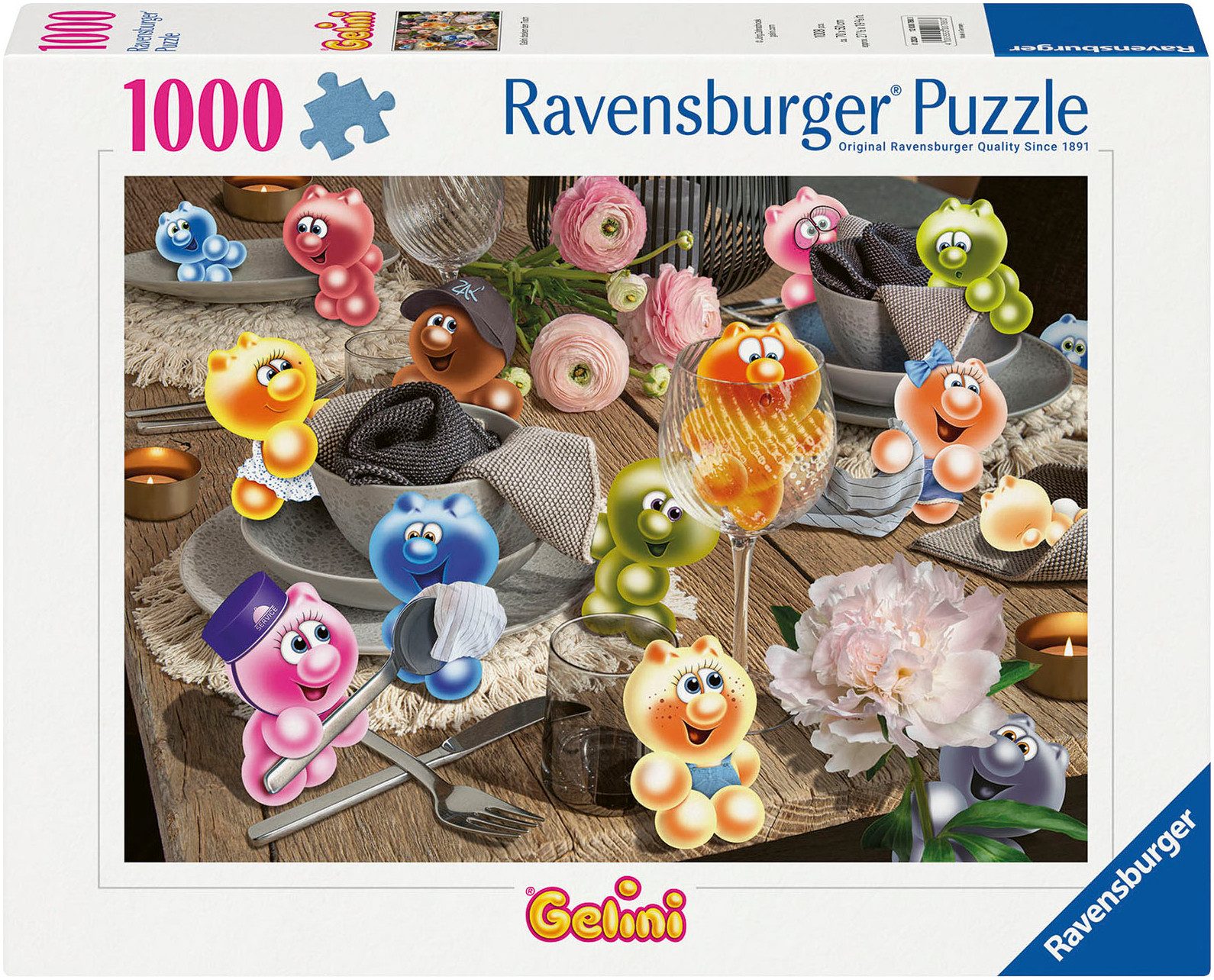 Ravensburger Puzzle Gelini decken den Tisch,