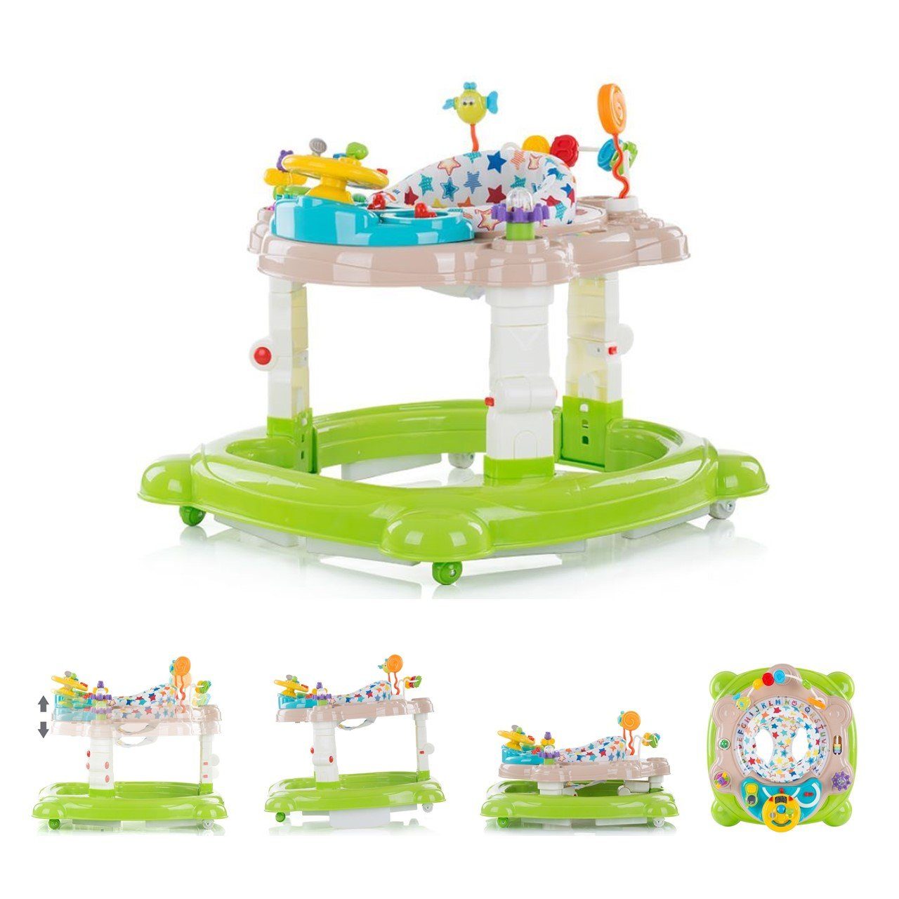 Chipolino Lauflernhilfe Lauflernwagen 4 in 1