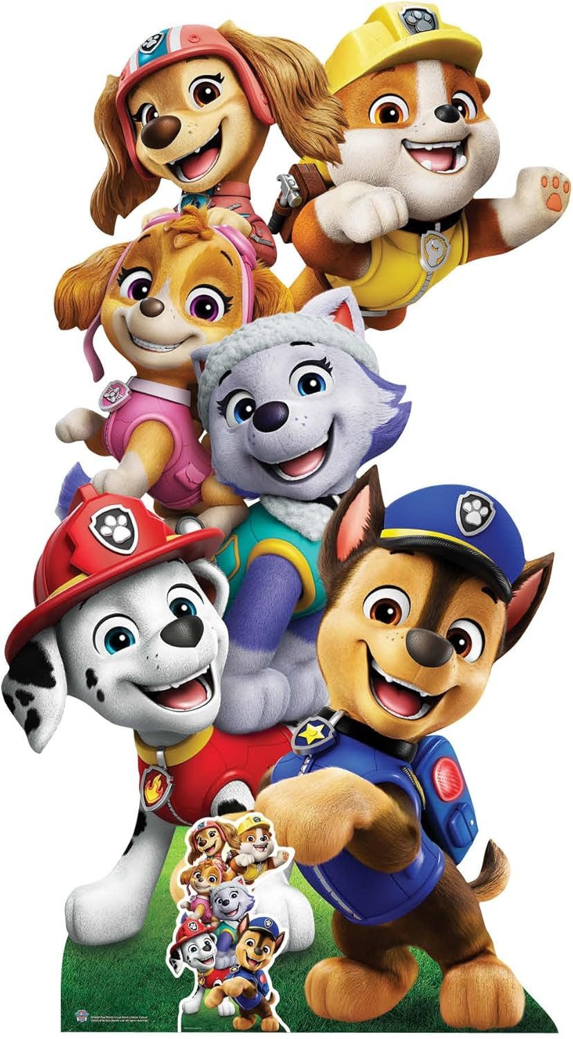 Dekofigur Paw Patrol - Gruppenbild -
