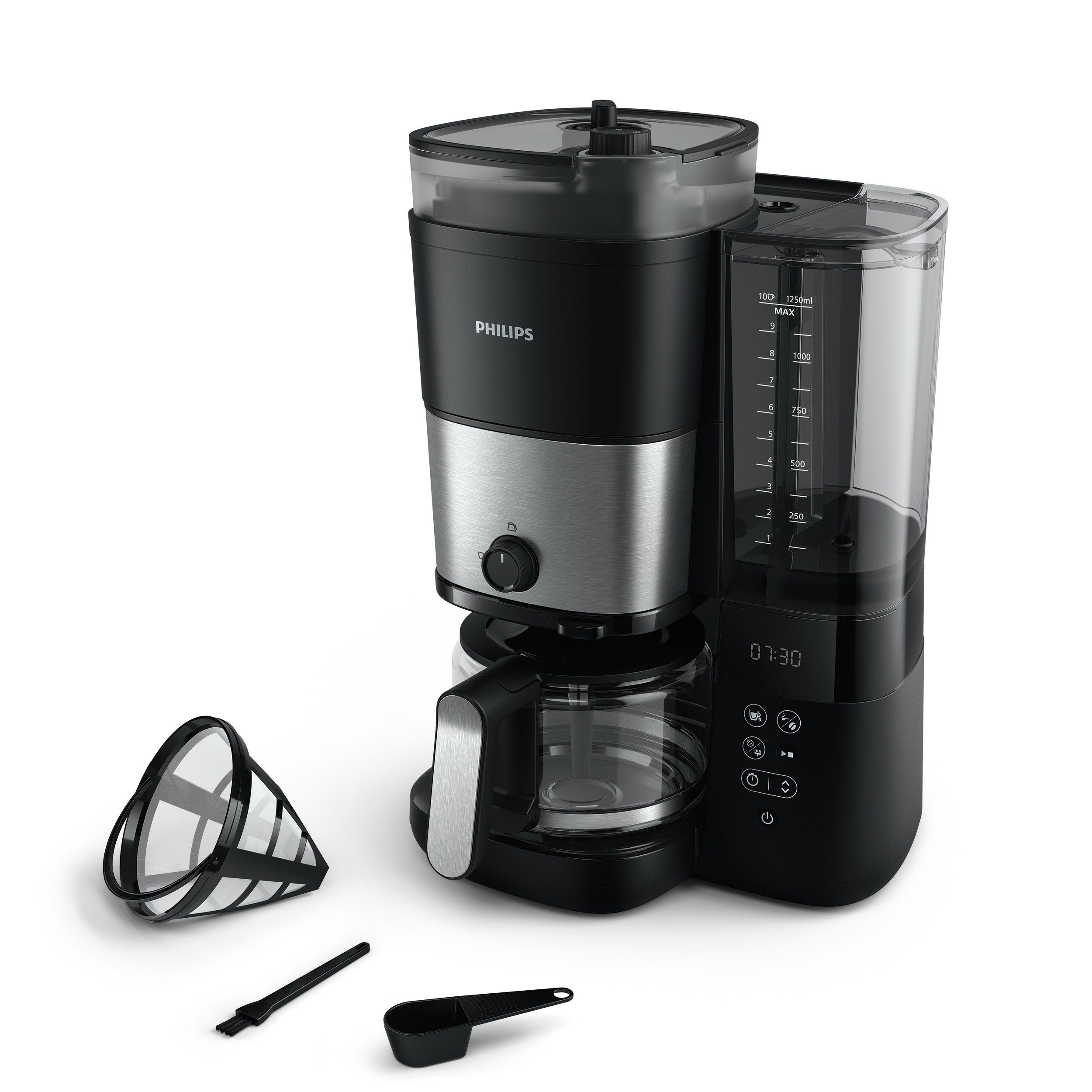 Philips Kaffeemaschine mit Mahlwerk HD7900/50 All-in-1