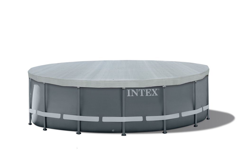 Intex Pool-Abdeckplane Deluxe rund für Frame-Pool