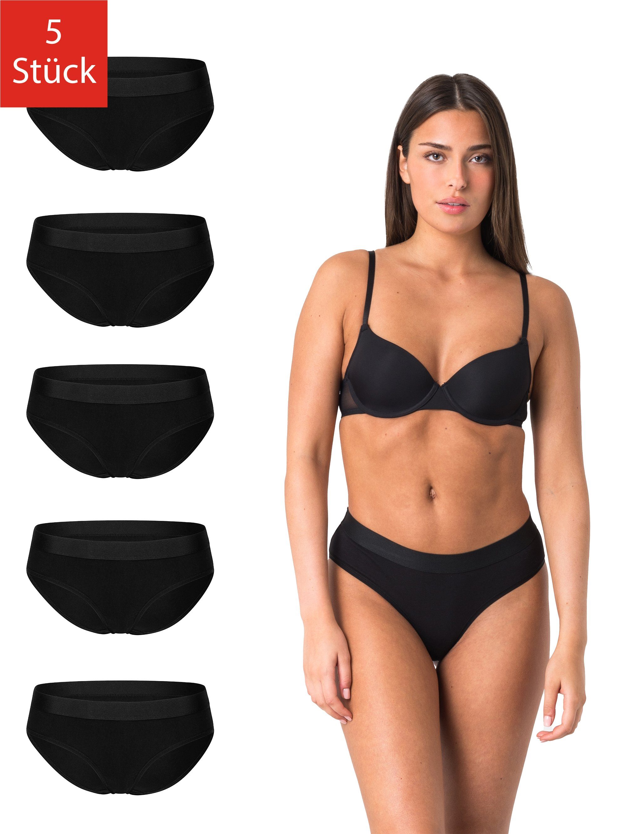 Elsie Bikinislip Unterhosen Damen aus 95%