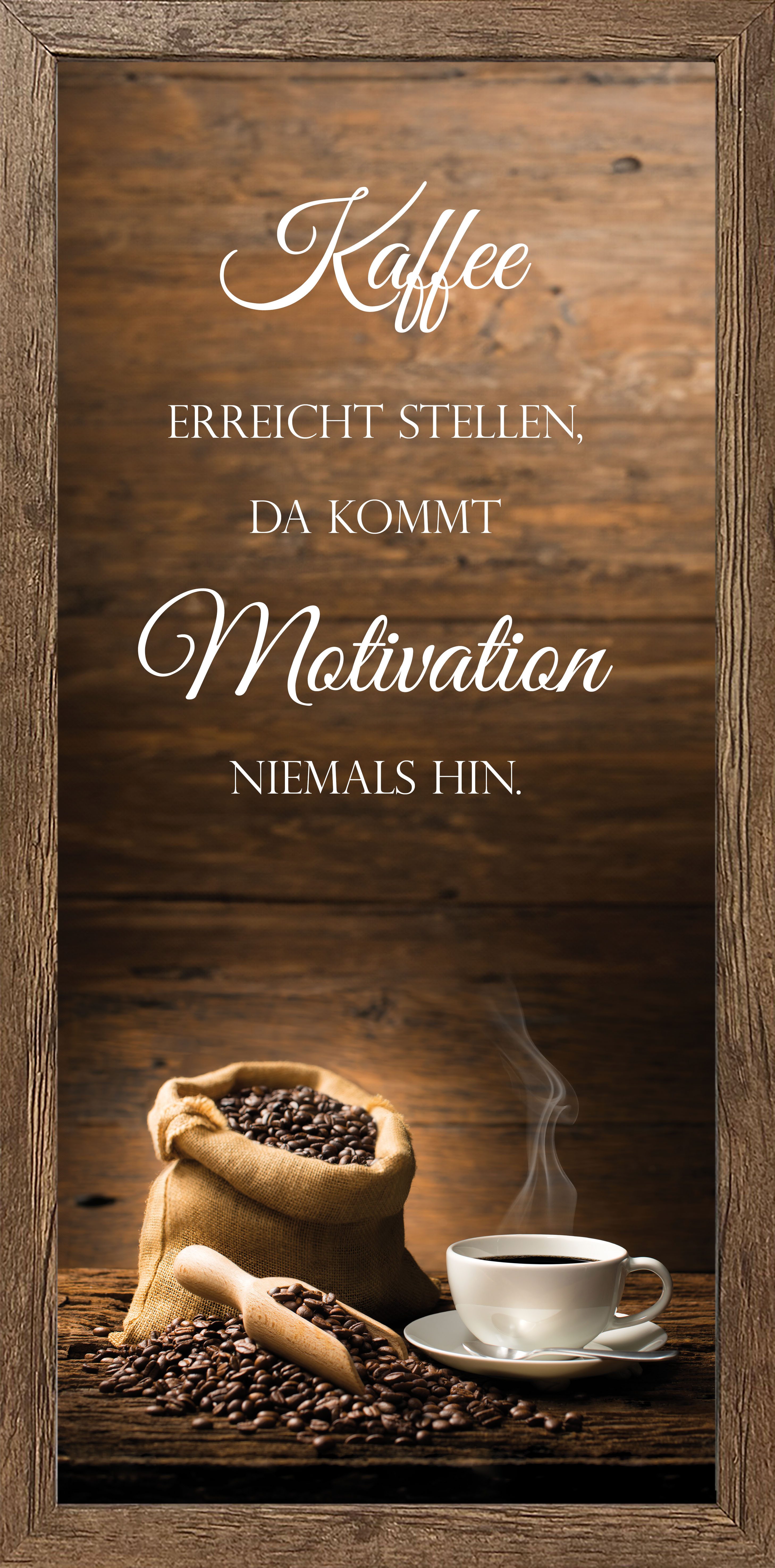 Bönninghoff Bild mit Rahmen, Kaffee, Kaffee