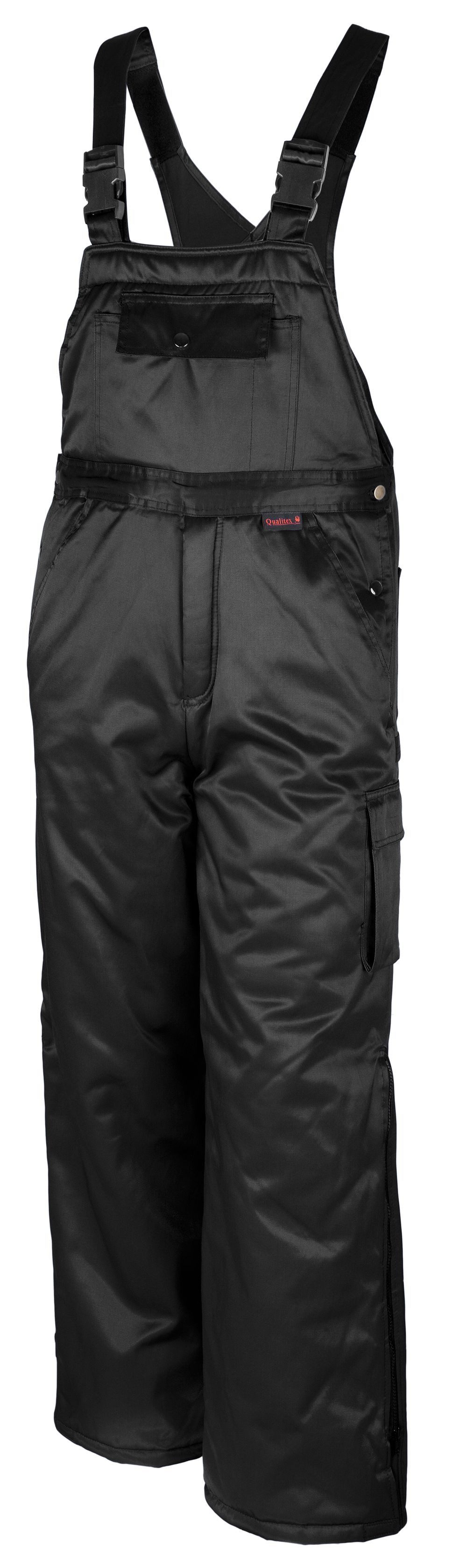 Qualitex Workwear Arbeitslatzhose warme Winterlatzhose aus