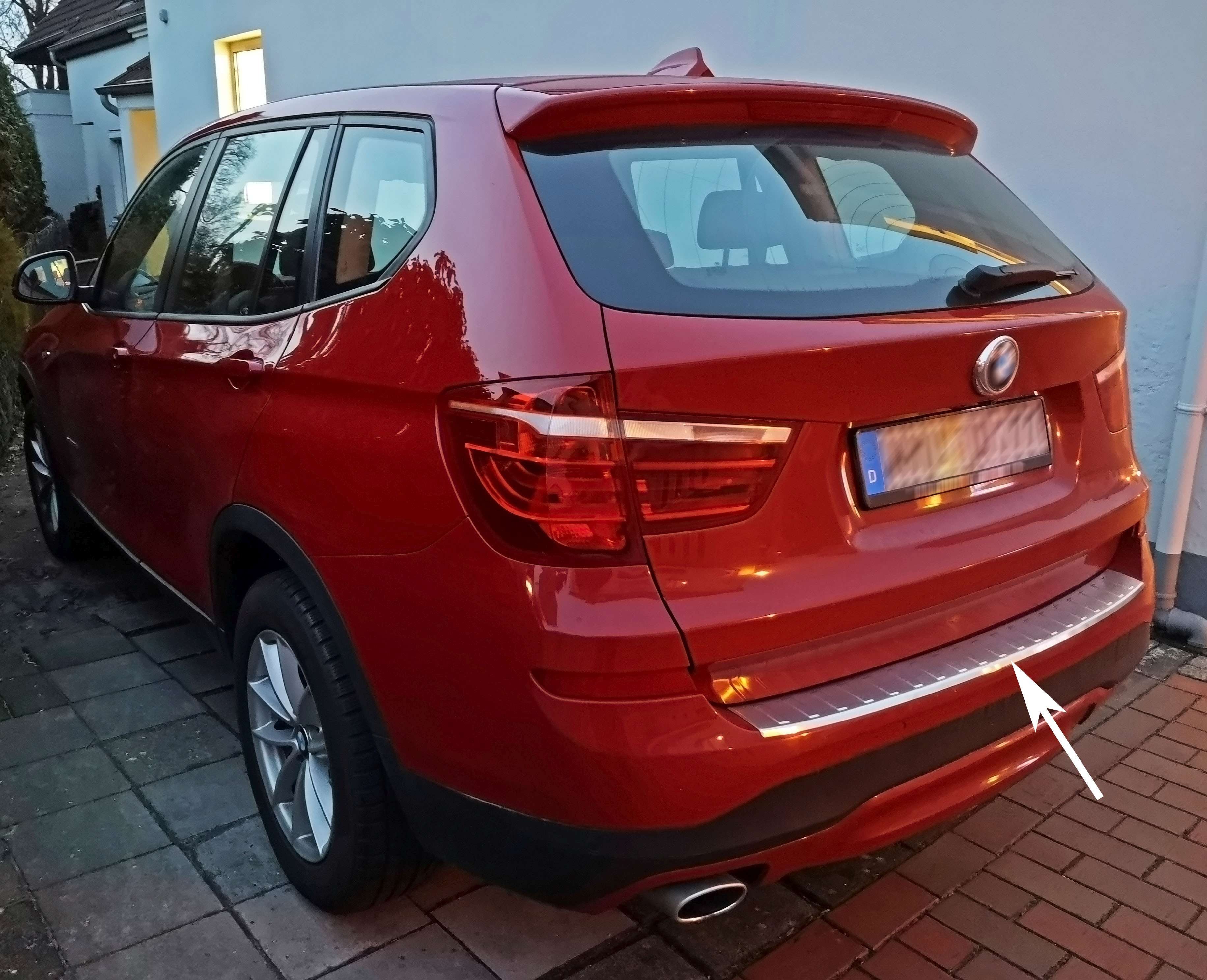 RECAMBO Ladekantenschutz für BMW X3 F25,