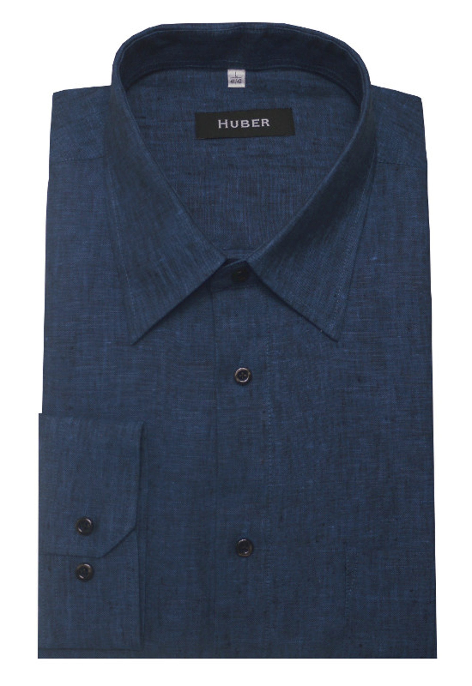 Huber Hemden Leinenhemd HU-0058 Kentkragen 100%