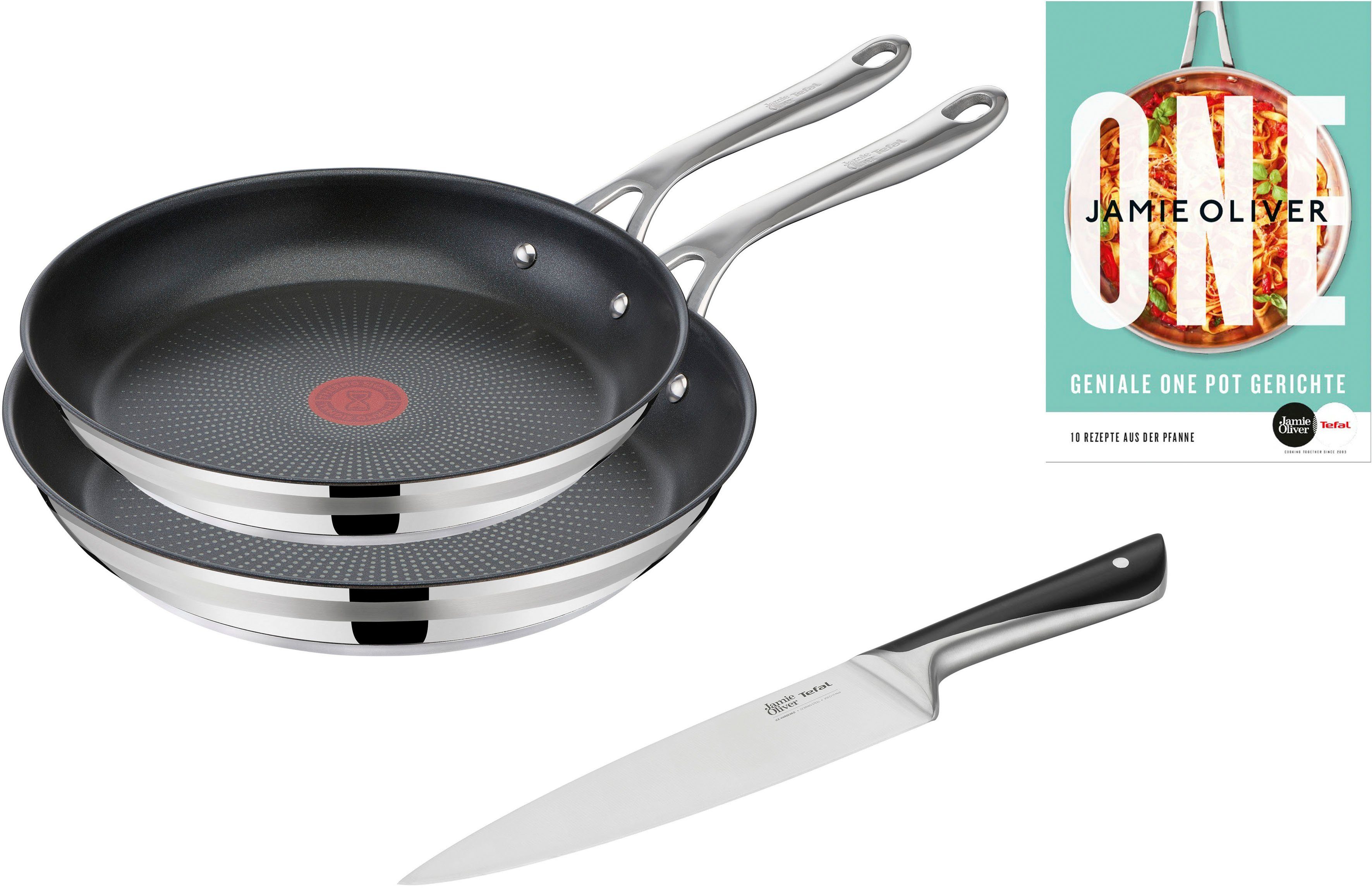 Tefal Pfannen-Set Jamie Oliver Cook Smart,