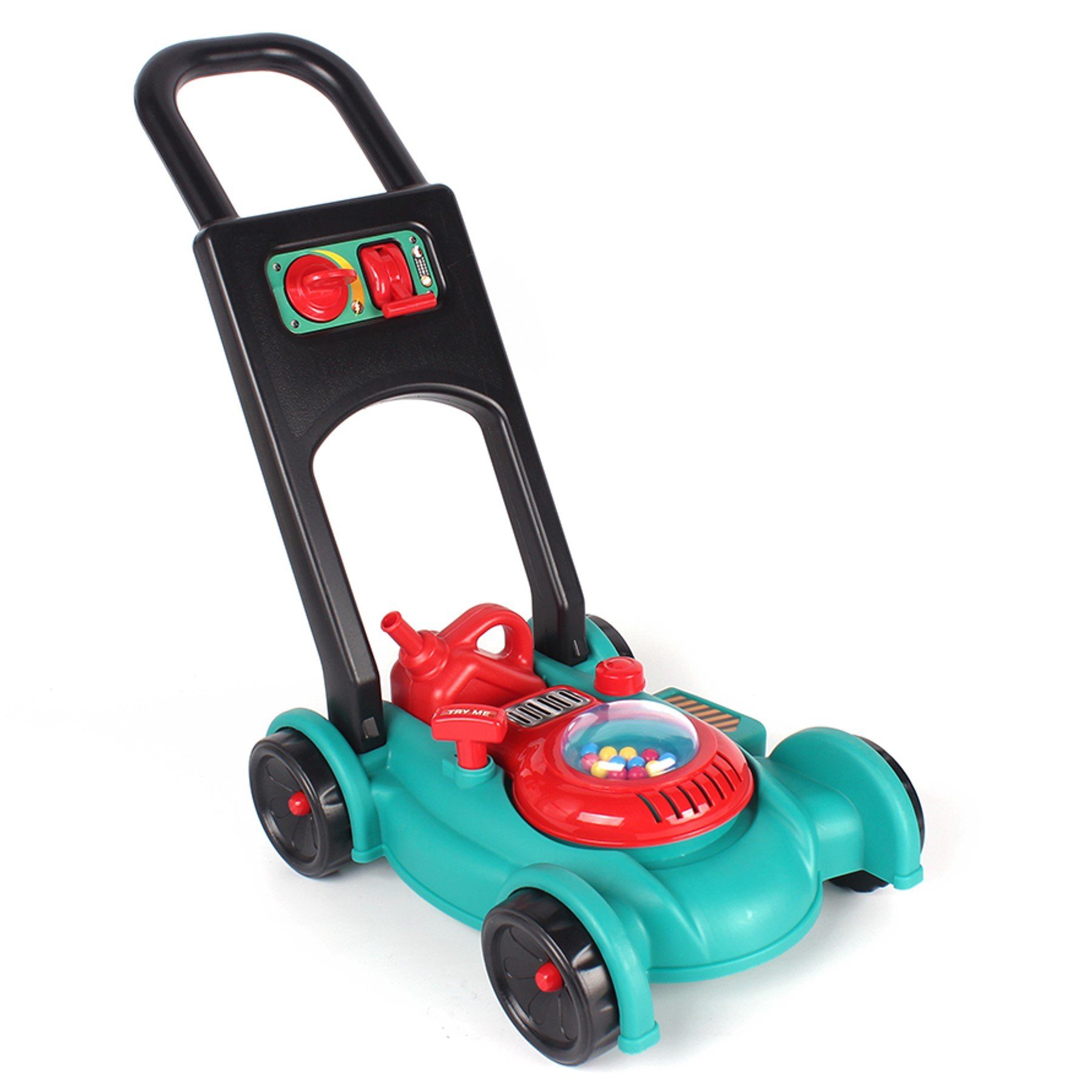 TikTakToo Kinder-Rasenmäher Benzin mit Fahrgeräusch mit