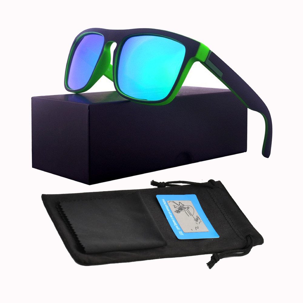 Blusmart Sonnenbrille Unisex-Sonnenbrille (Hochauflösende Linse, glattes