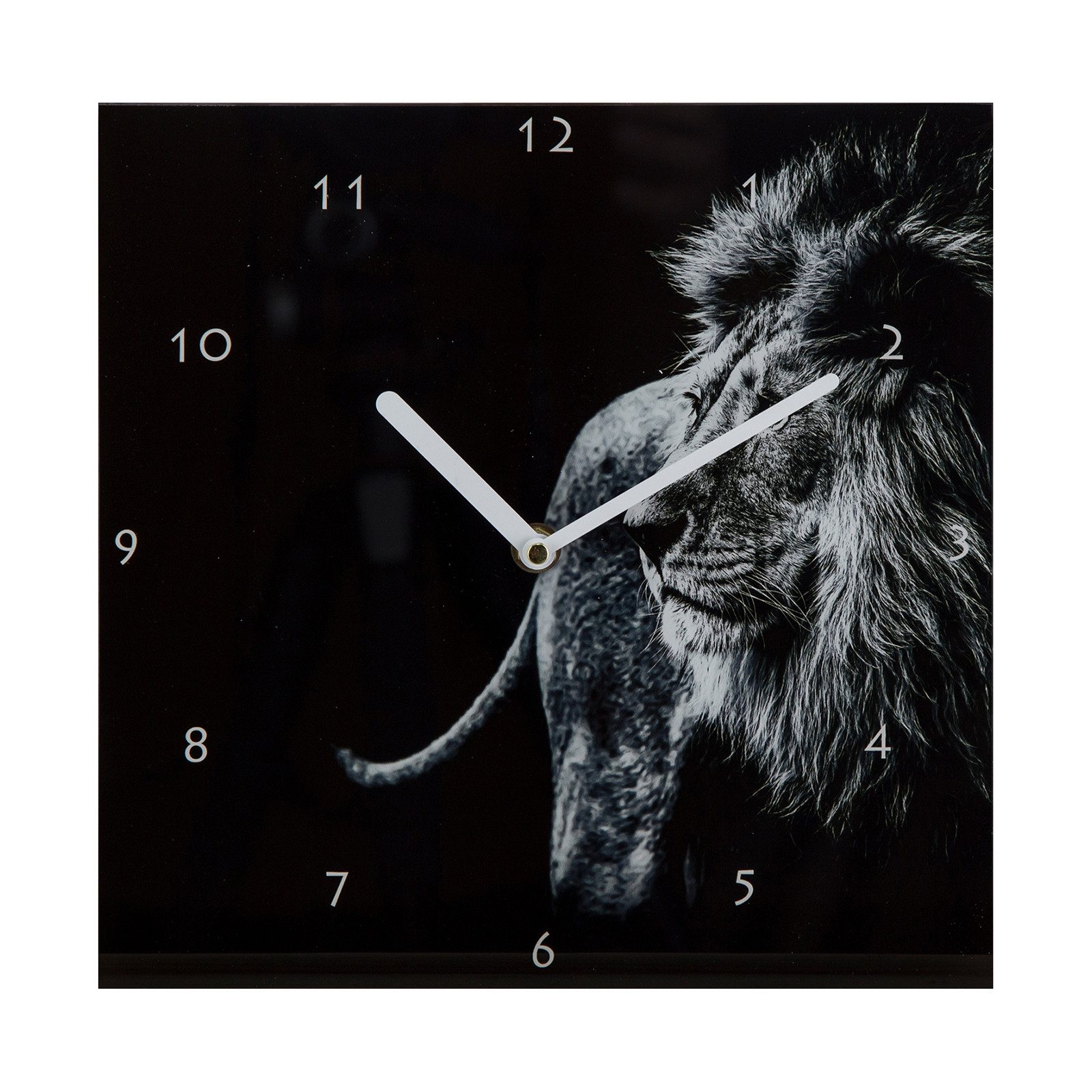 HTI-Living Wanduhr Wanduhr Löwe (Wanddeko Wandbild