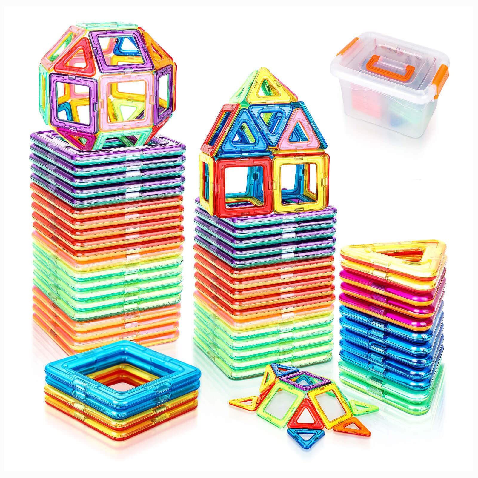 Youyijia 40 stk Blocks Magnetic Building