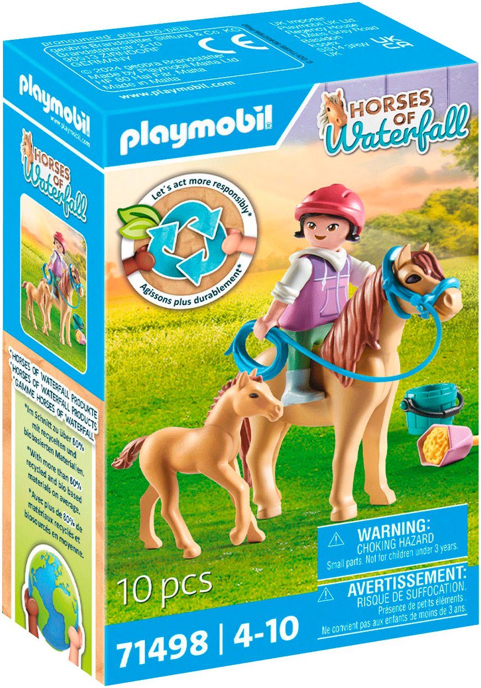 Playmobil® Kind mit Pony und Fohlen