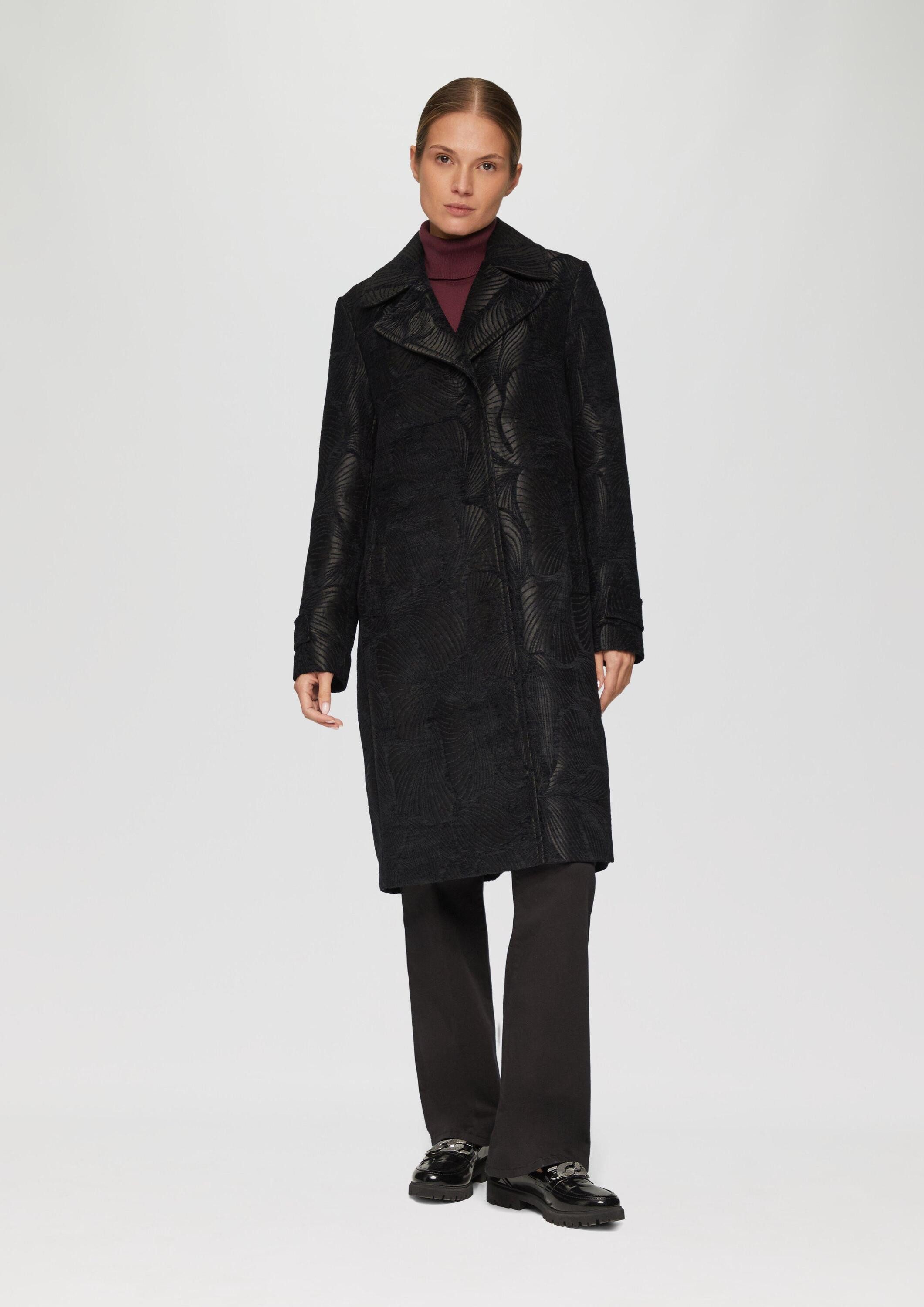 s.Oliver Funktionsmantel Outdoor-Mantel Eleganter Mantel aus