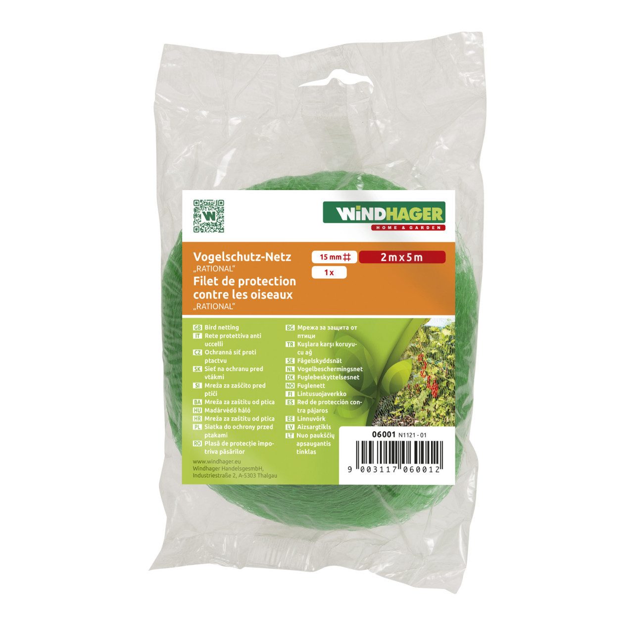 Windhager Vogelkäfig Windhager Vogelschutznetz Rational 5