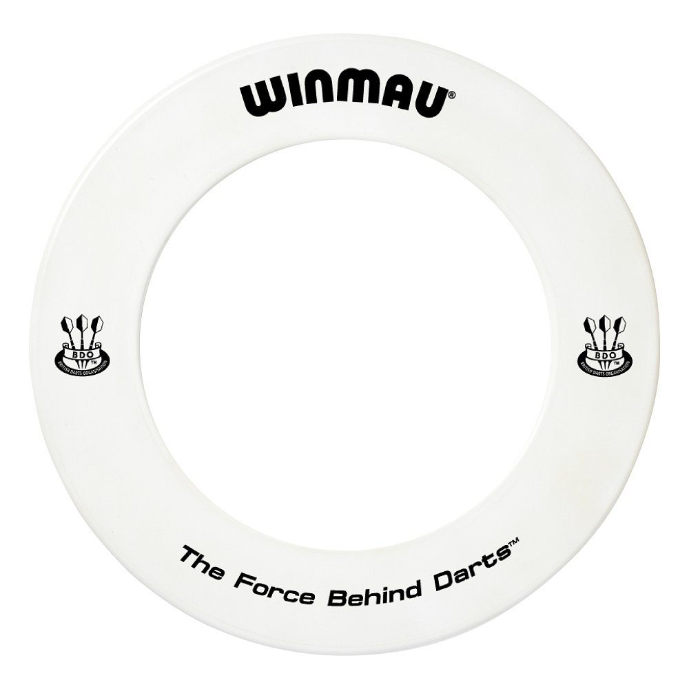 Winmau Dartscheibe Dart-Catchring (Dart-Auffangring), weiß
