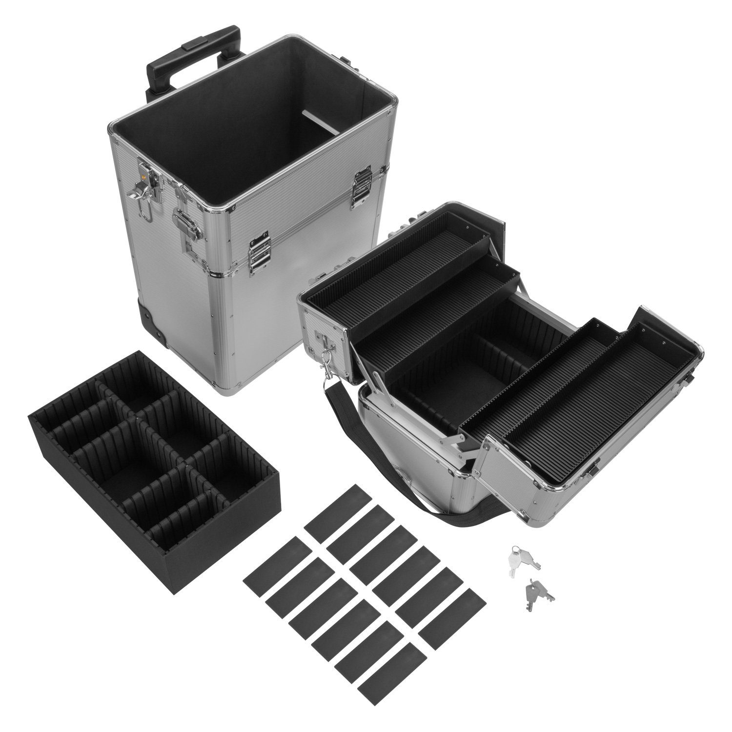 anndora Trolley Aluminium Reisekoffer 60 L