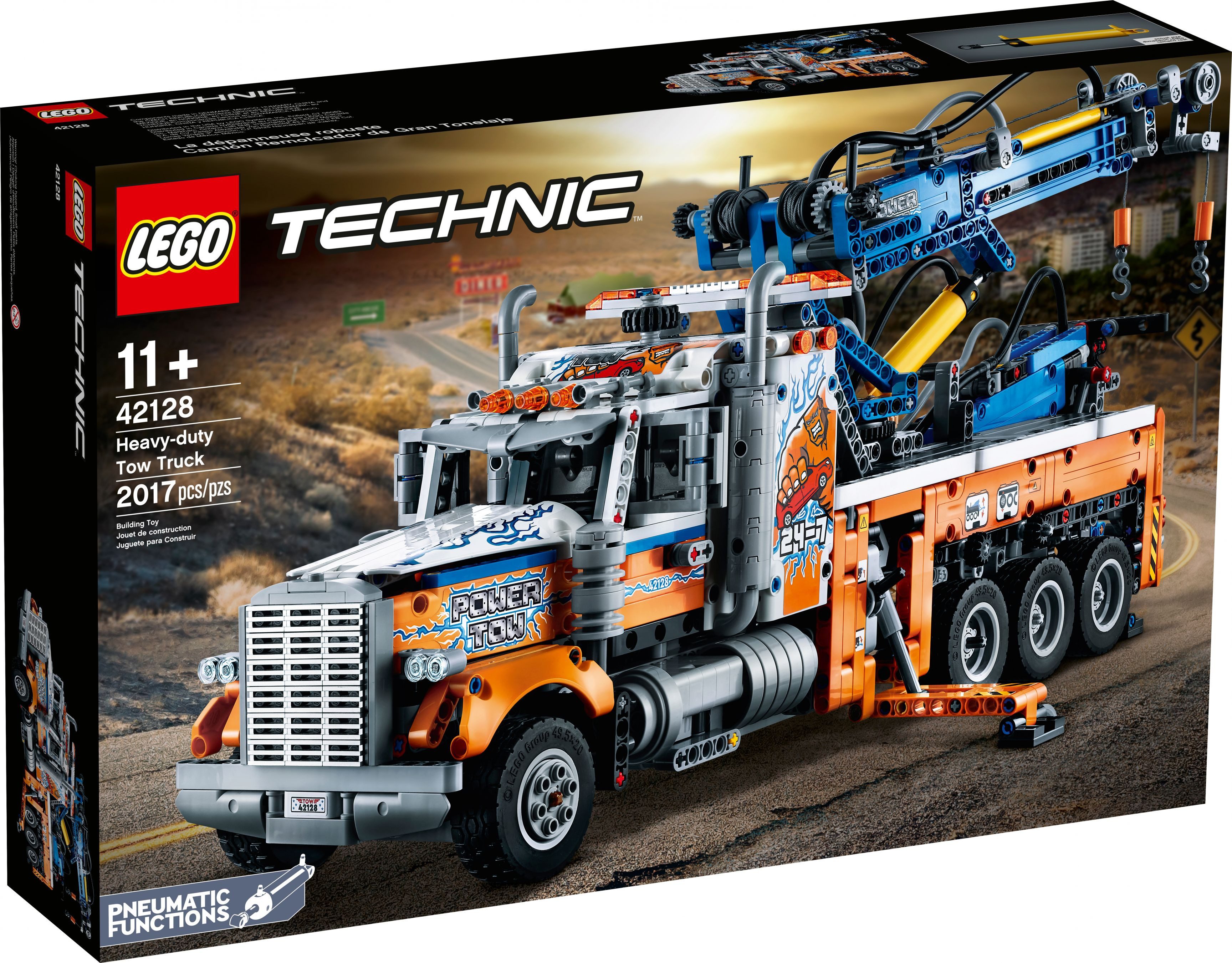 LEGO® LEGO® Technic 42128 Schwerlast-Abschleppwagen Konstruktionsspielsteine,