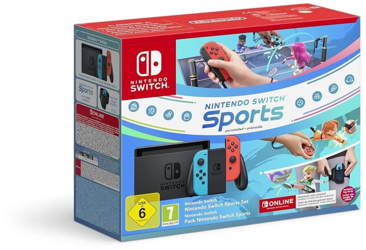 Nintendo Nintendo Switch blau-rot inkl Switch