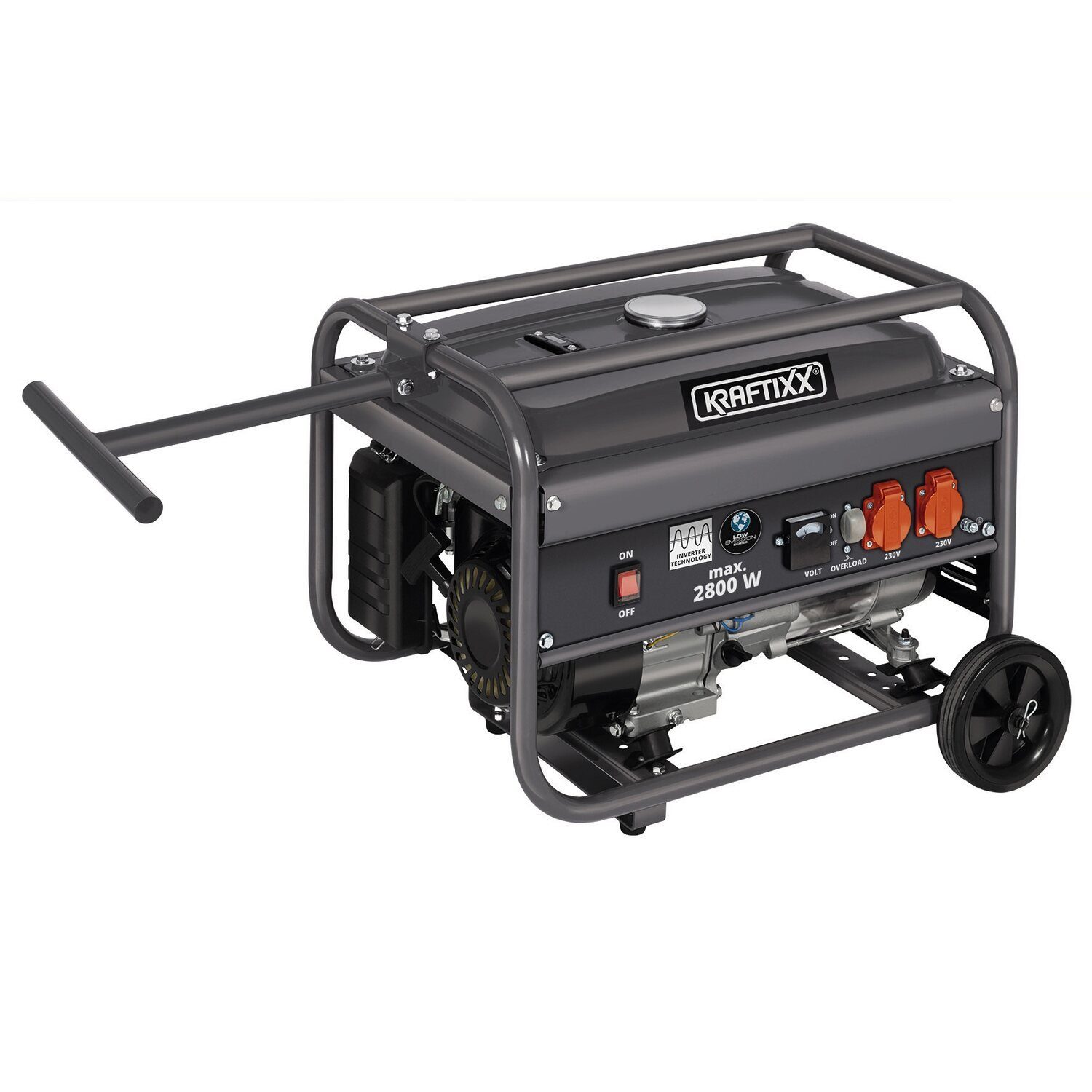 KRAFTIXX® Stromerzeuger Benzin Stromerzeuger 4-Takt Generator