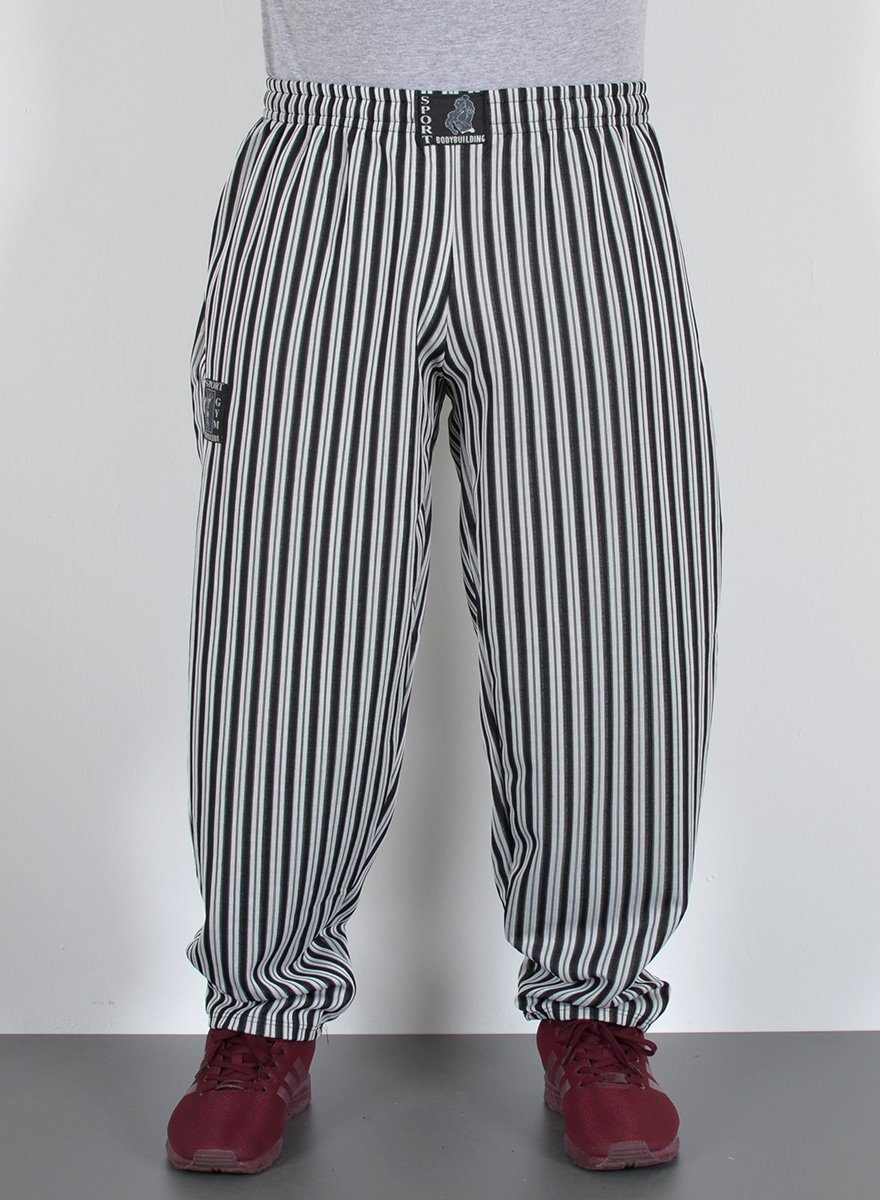 ESRA Sporthose Gestreifte Fitness Hose Herren