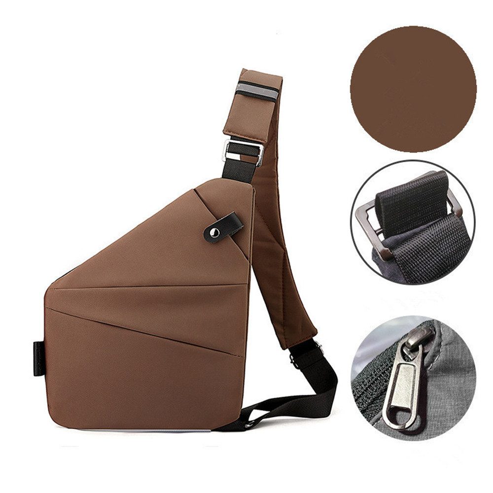 XDeer Umhängetasche Reisetasche,Tasche,Umhängetasche, Bag Brusttasche Herren,