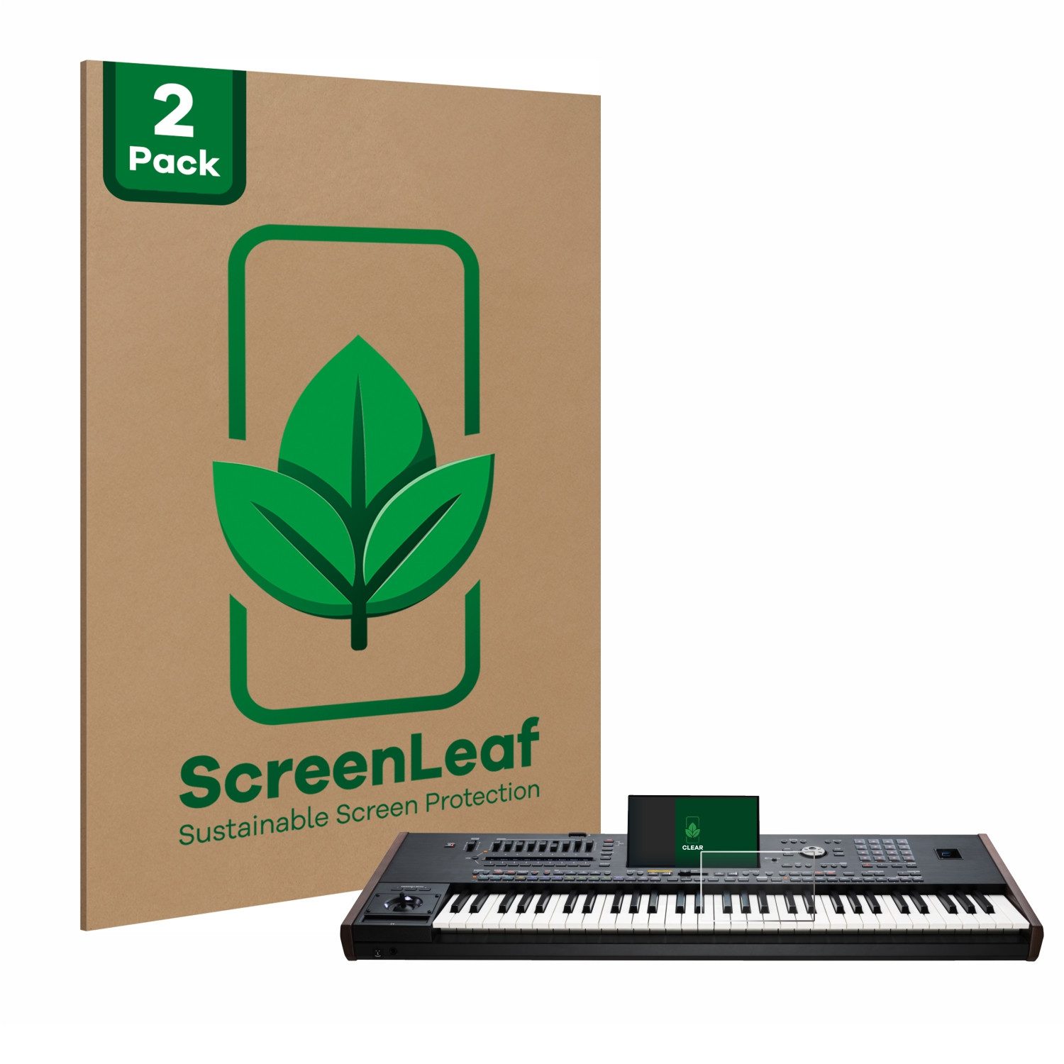ScreenLeaf Displayschutzfolie Schutzfolie für KORG Pa5X,