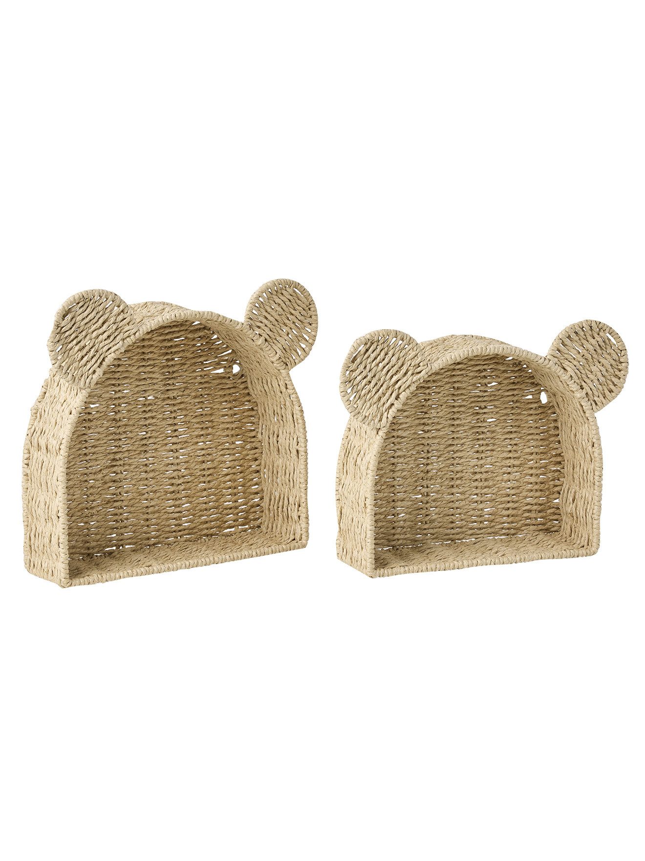 vertbaudet Deko-Wandregal 2er-Set Kinderzimmer Deko-Regale BÄR,